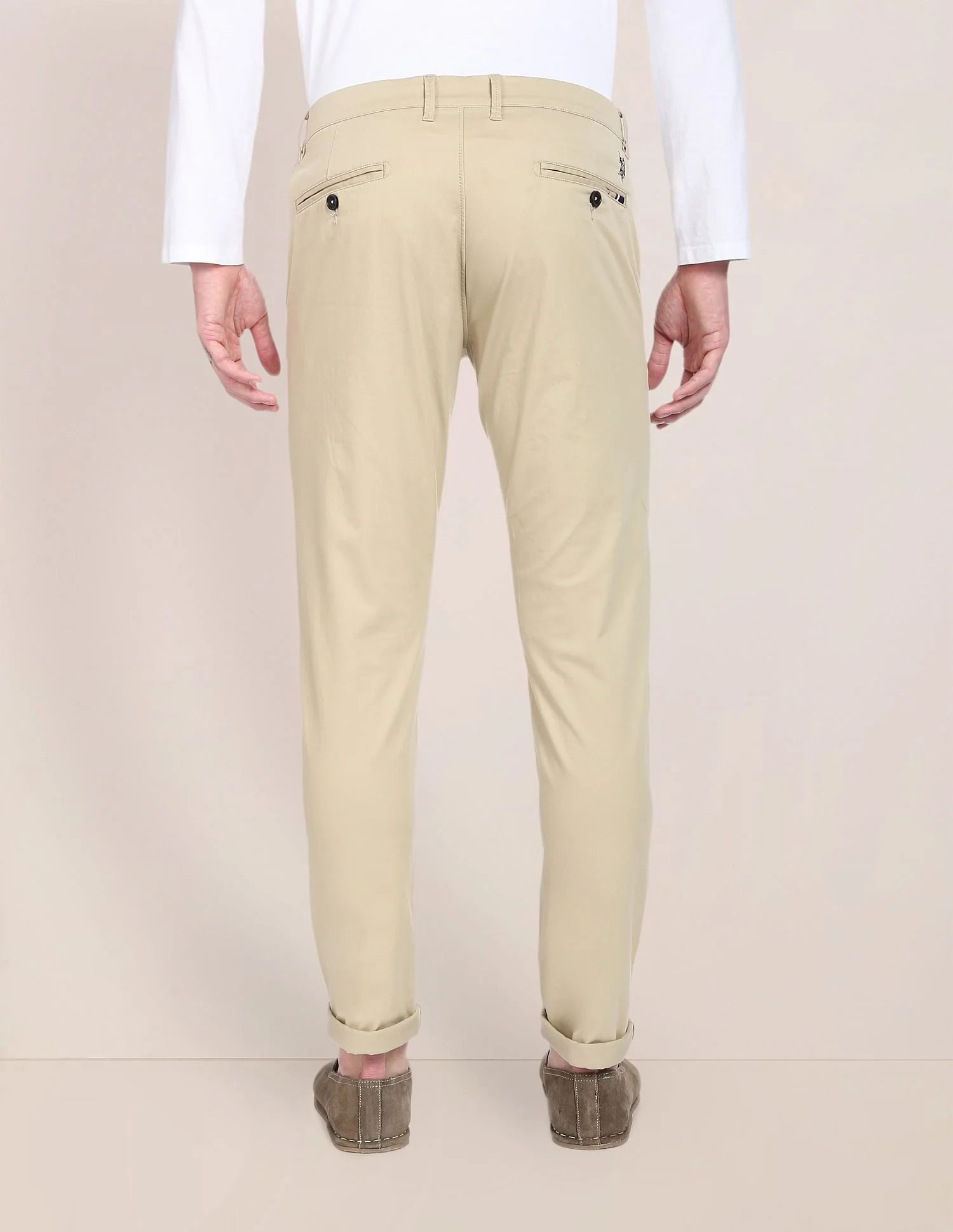 Austin Trim Fit Stretch Chinos - Image 5