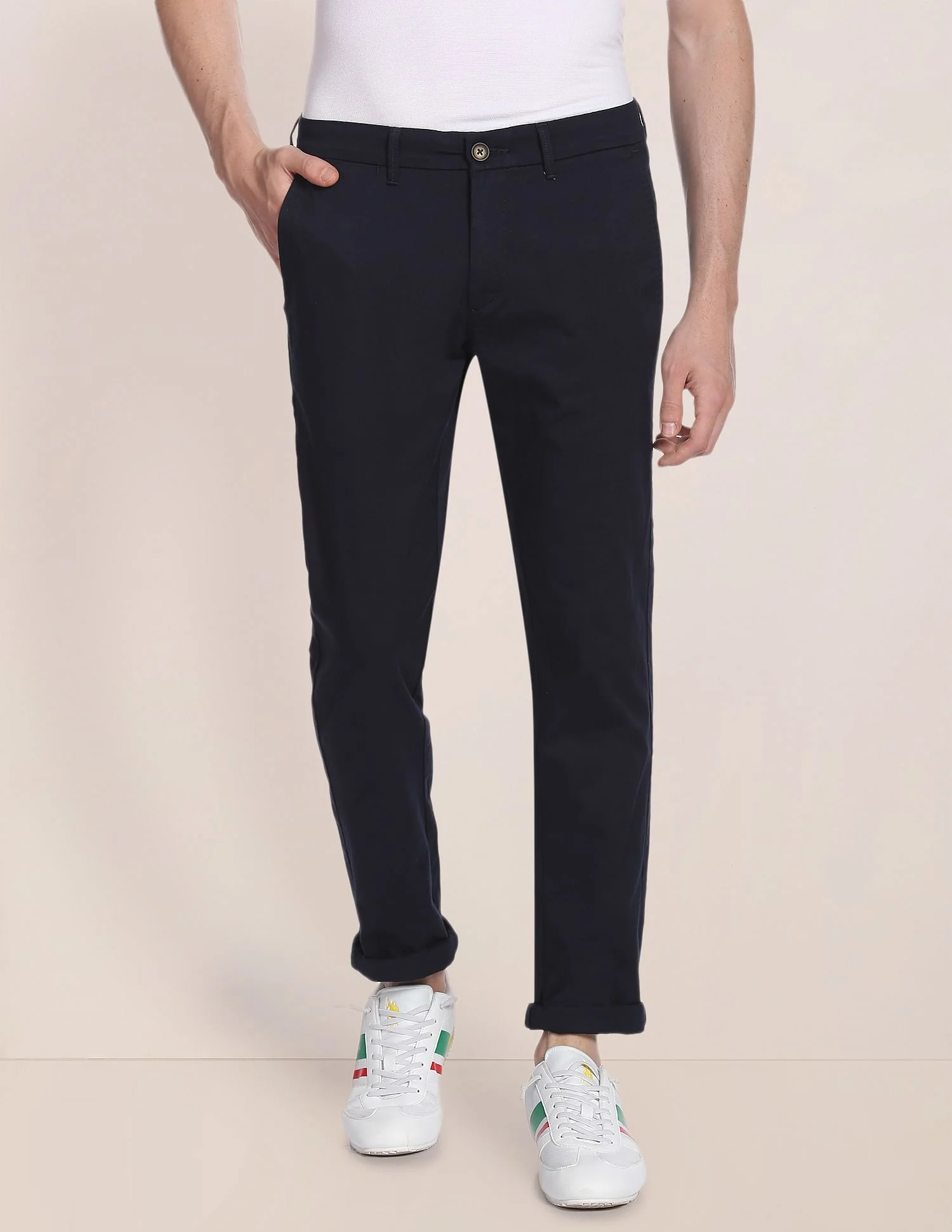 Austin Trim Fit Stretch Chinos - Image 6