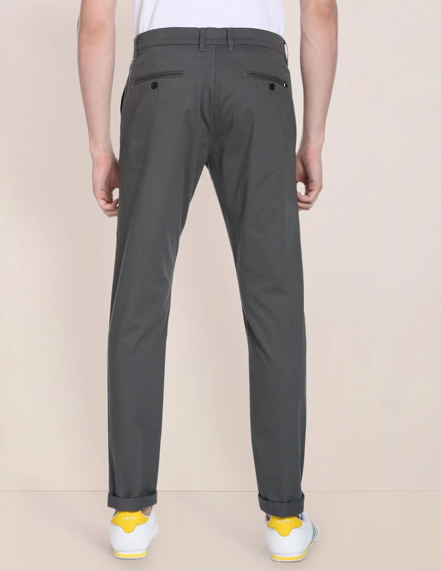 Austin Trim Fit Stretch Chinos - Image 5