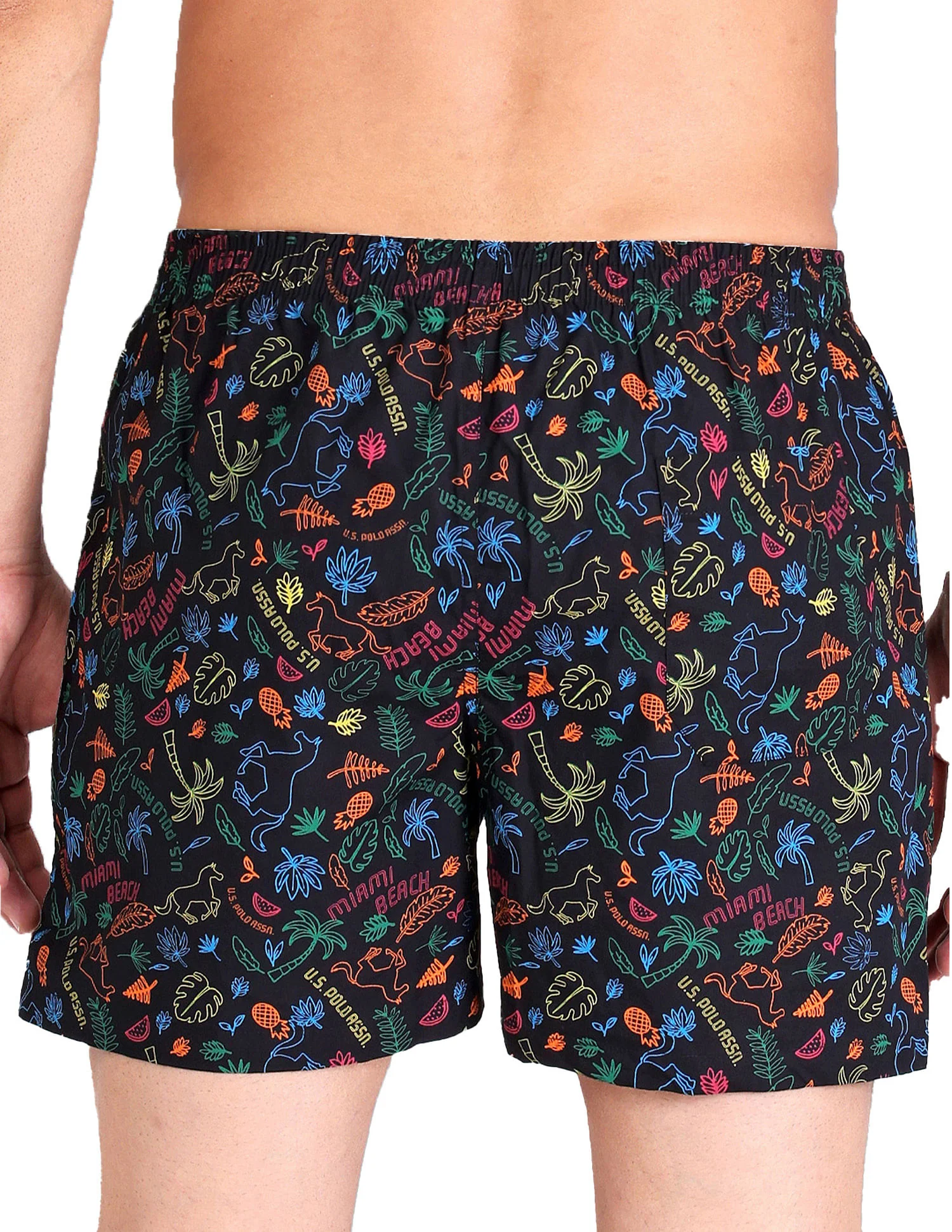Back Pocket All Over Print IYAC Boxers - Pack Of 1 - Image 3