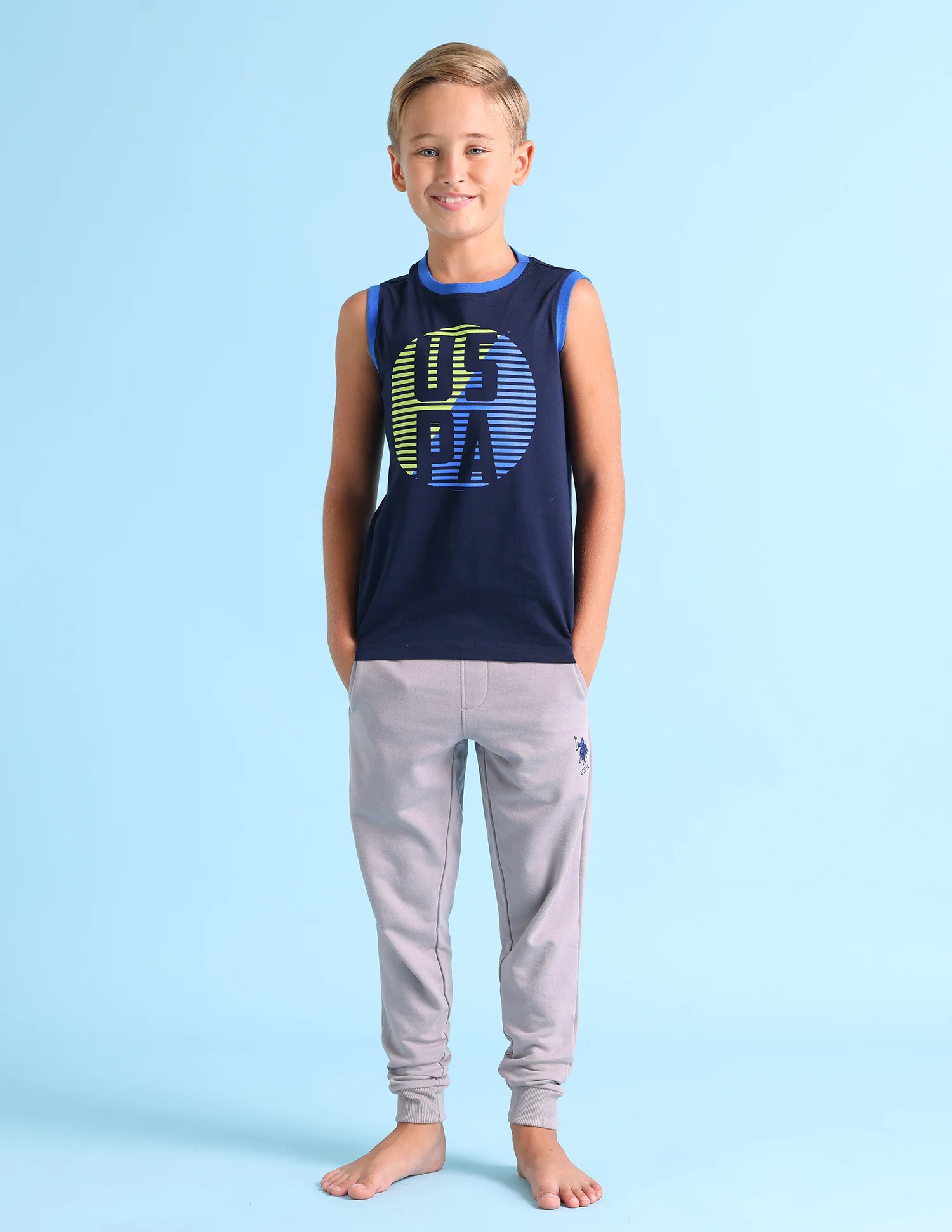 Brand Print Cotton IKEB Lounge T-Shirt - Pack Of 1 - Image 3