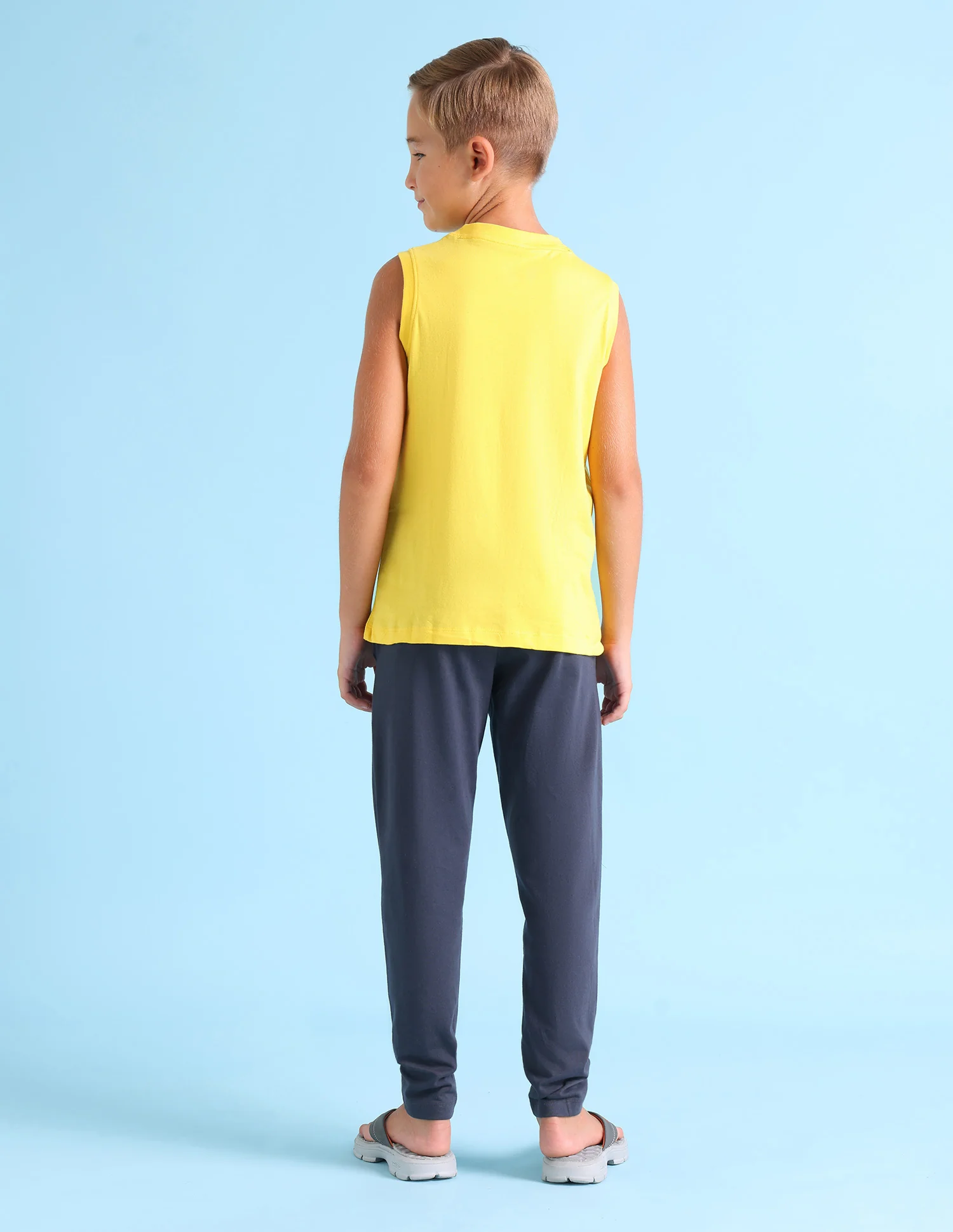 Brand Print Cotton IKEB Lounge T-Shirt - Pack Of 1 - Image 4