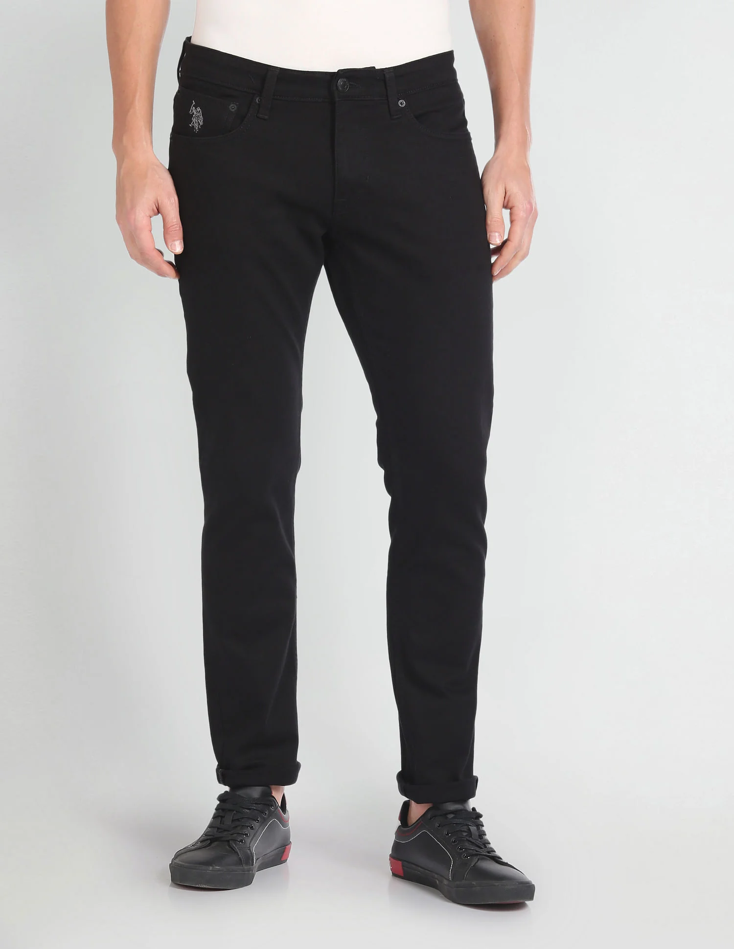 Brandon Slim Tapered Fit Blue Jeans - Image 6