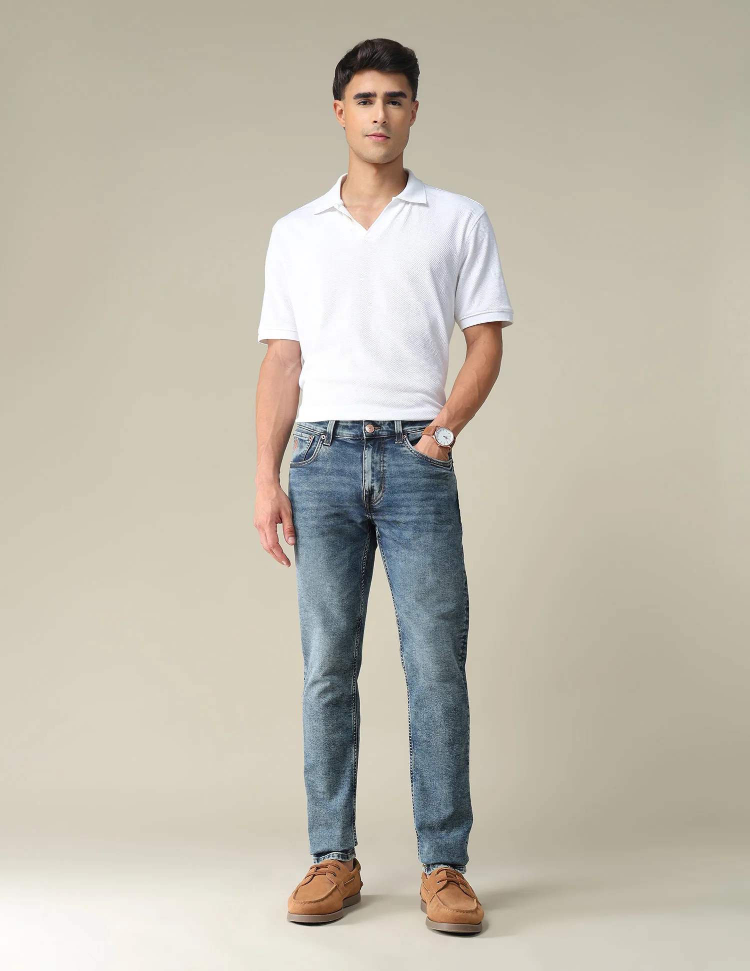 Brandon Slim Tapered Fit Jeans - Image 3
