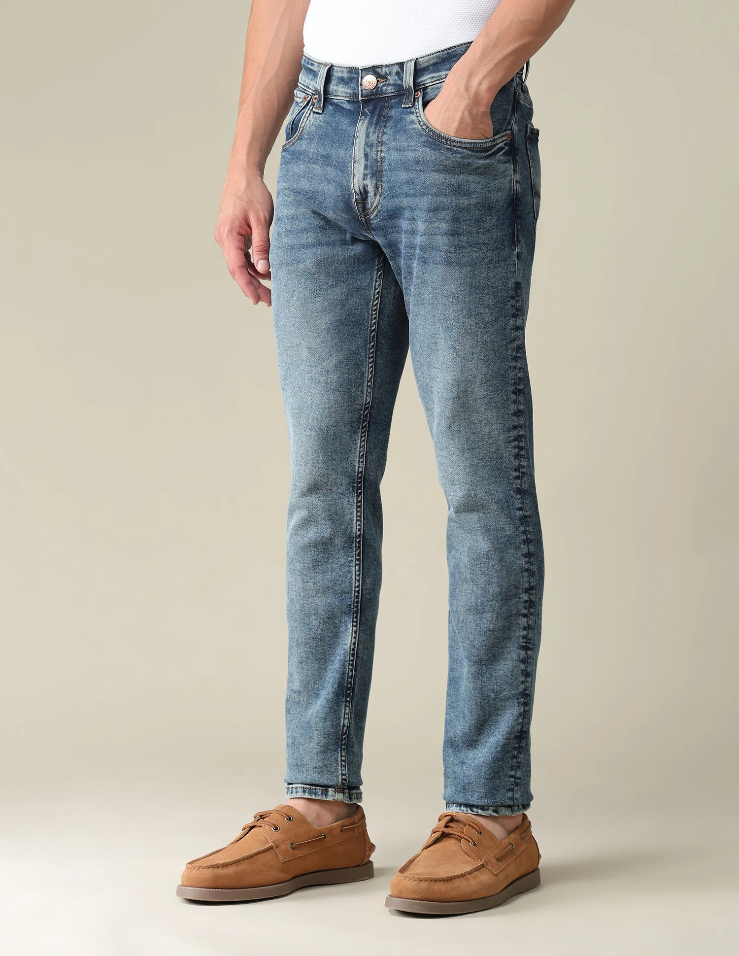 Brandon Slim Tapered Fit Jeans - Image 4