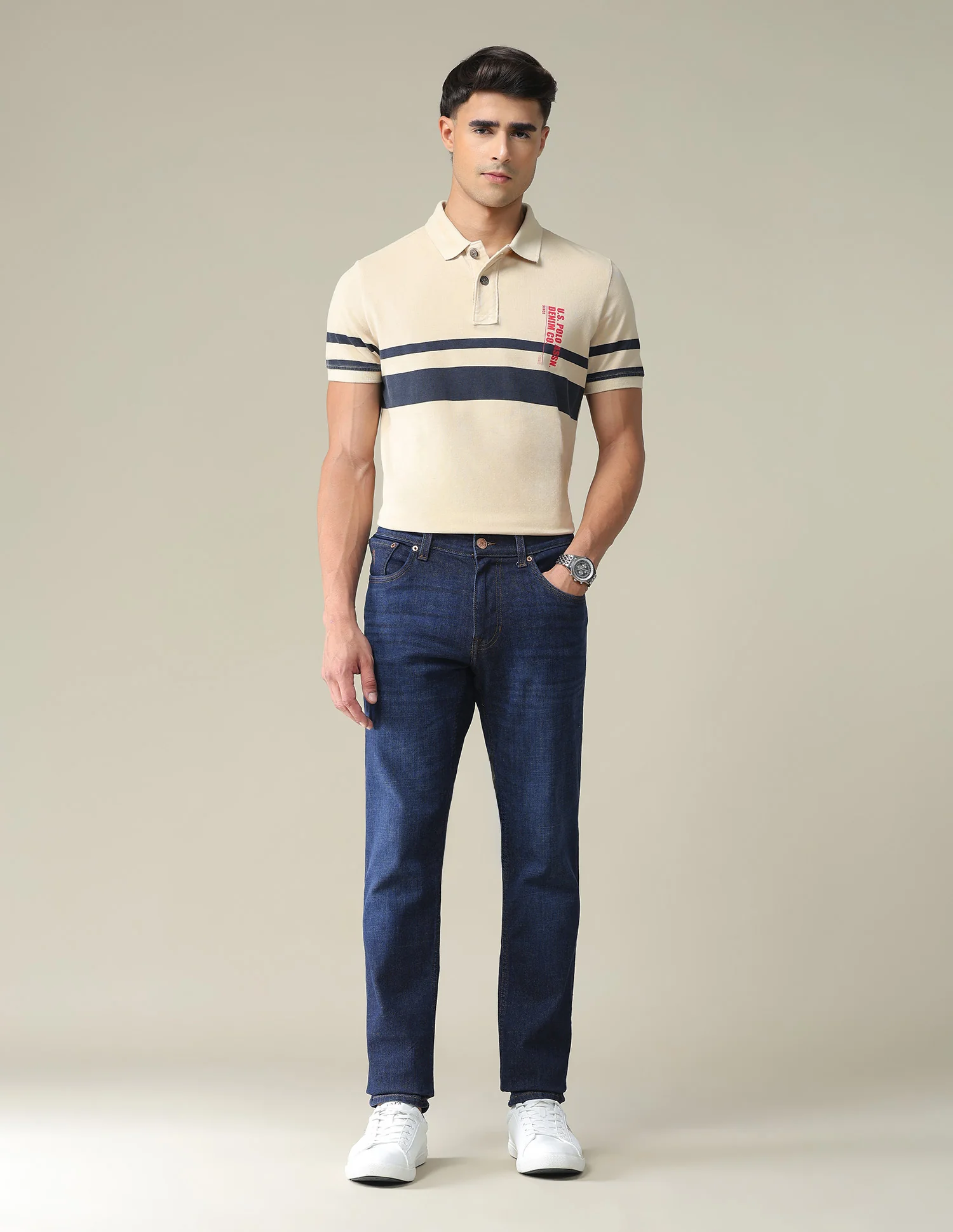 Brandon Slim Tapered Fit Jeans - Image 3