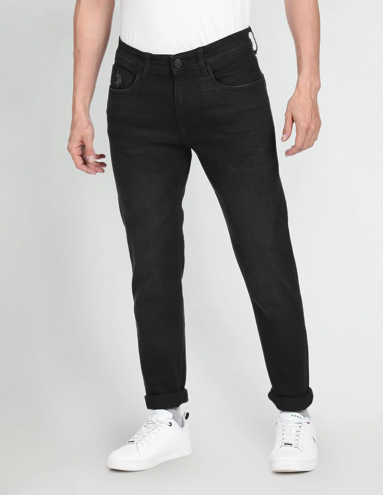 Brandon Slim Tapered Fit Rinsed Jeans - Image 6