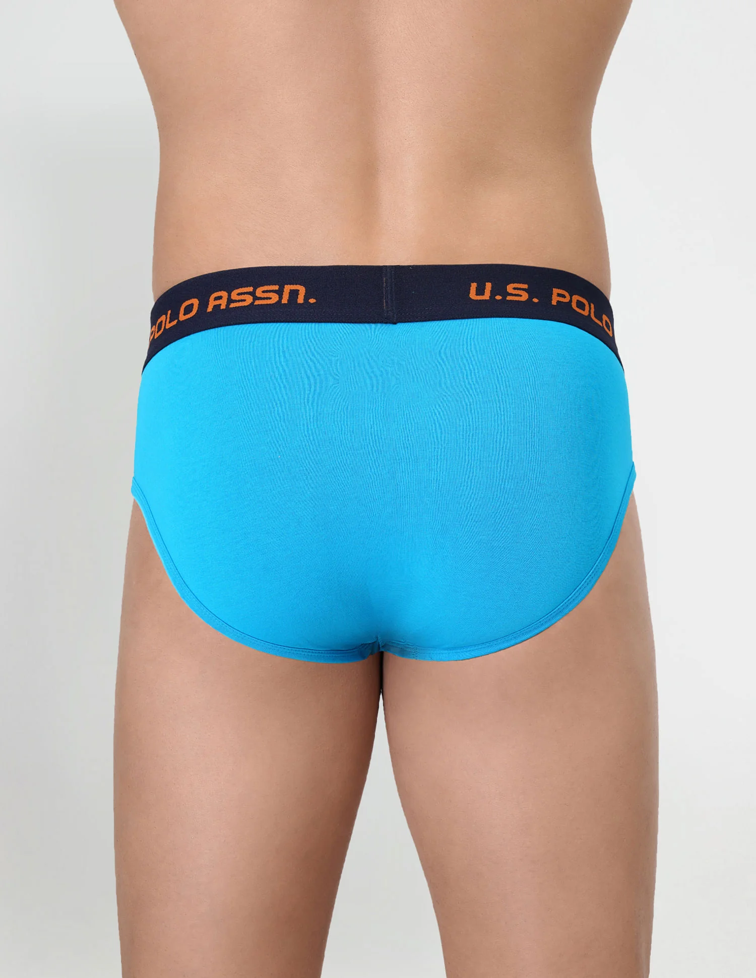 Brushed Elastic Cotton Stretch IYAJ Briefs - Pack Of 2 - Image 7