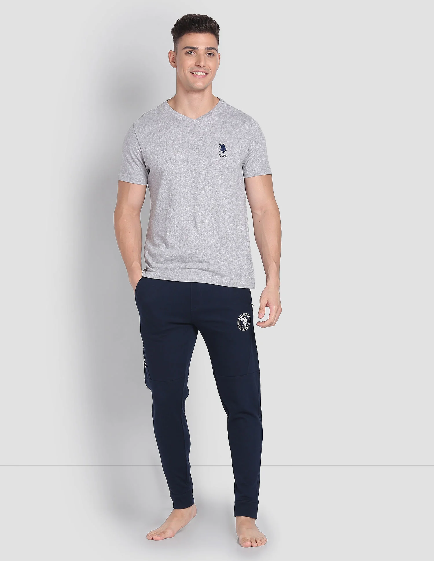 Cotton Stretch LJ003 Joggers - Pack Of 1 - Image 3