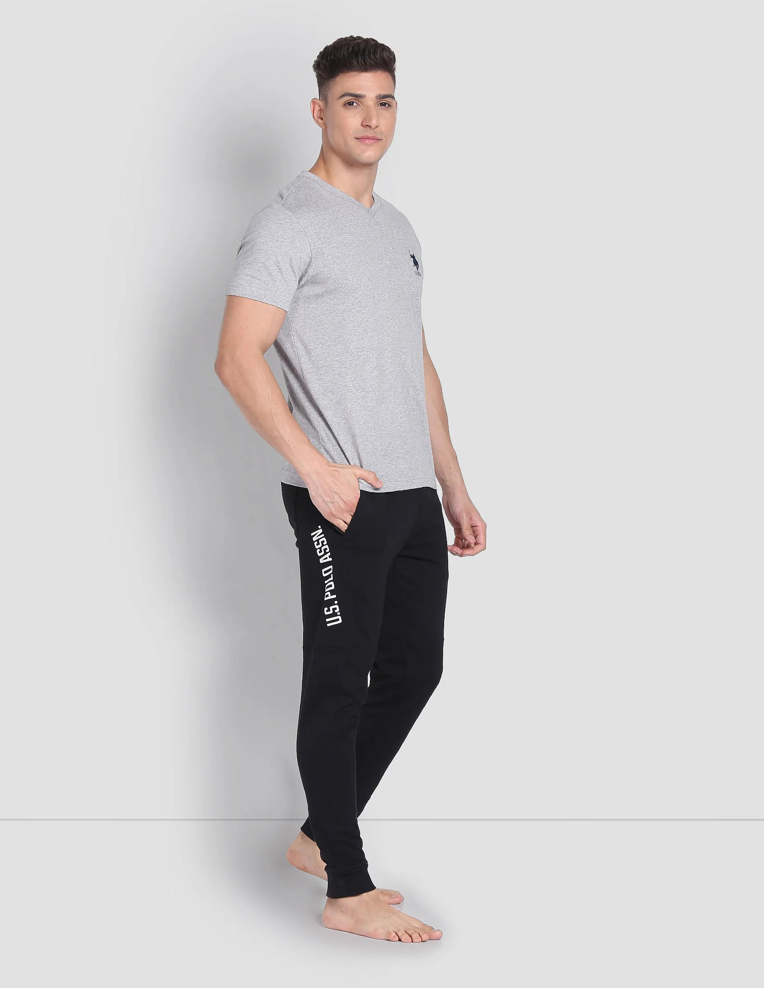Cotton Stretch LJ003 Joggers - Pack Of 1 - Image 3