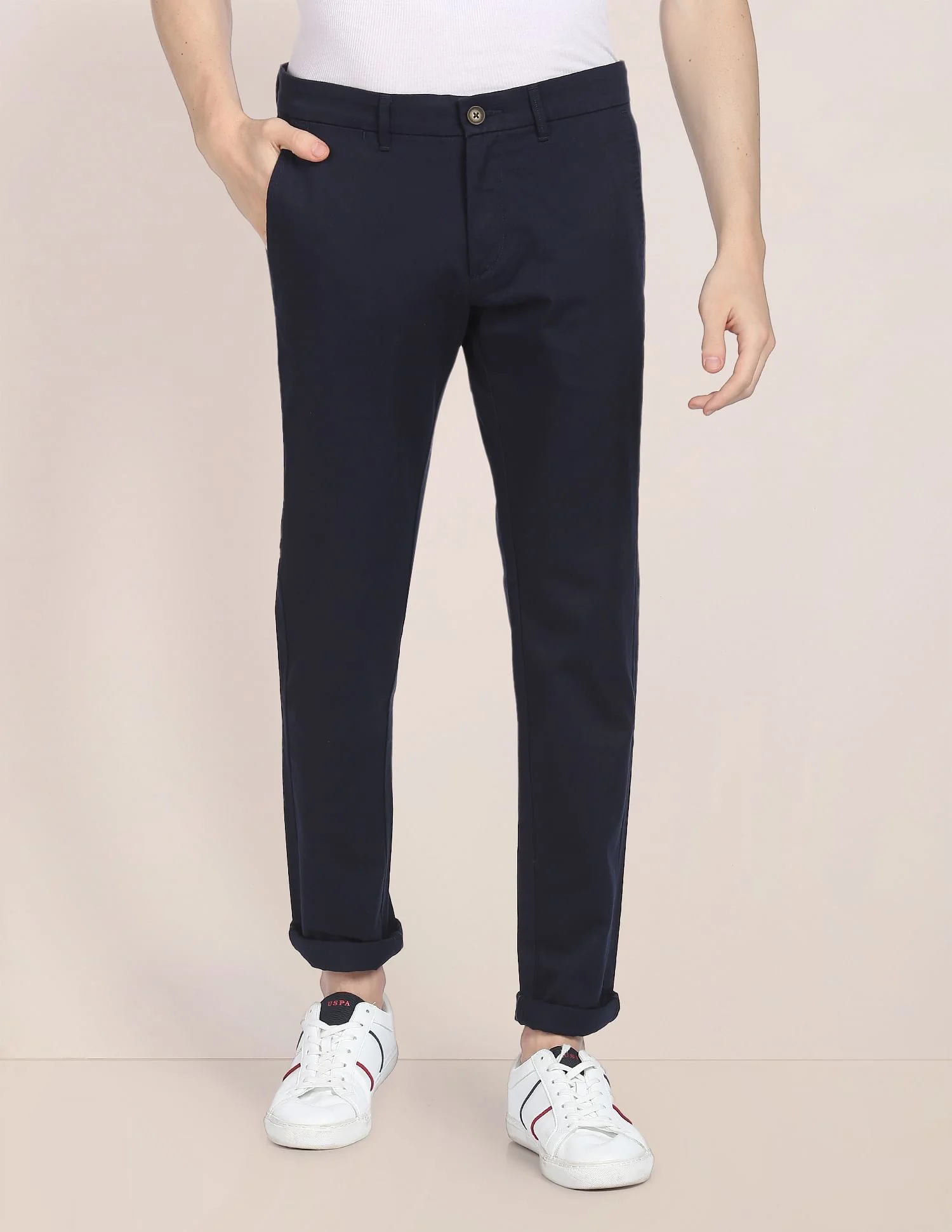 Denver Slim Fit Stretch Chinos - Image 6