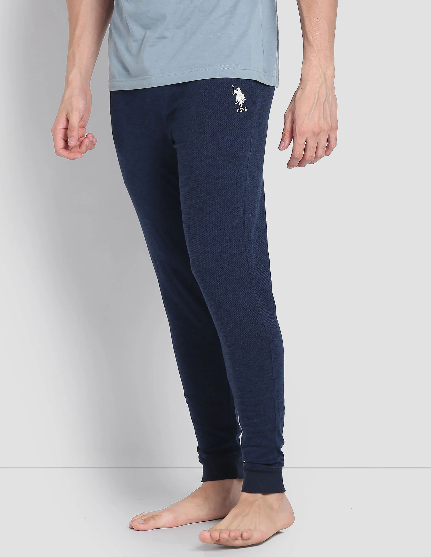 Heathered Drawstring Waist LJ004 Joggers - Pack Of 1 - Image 4