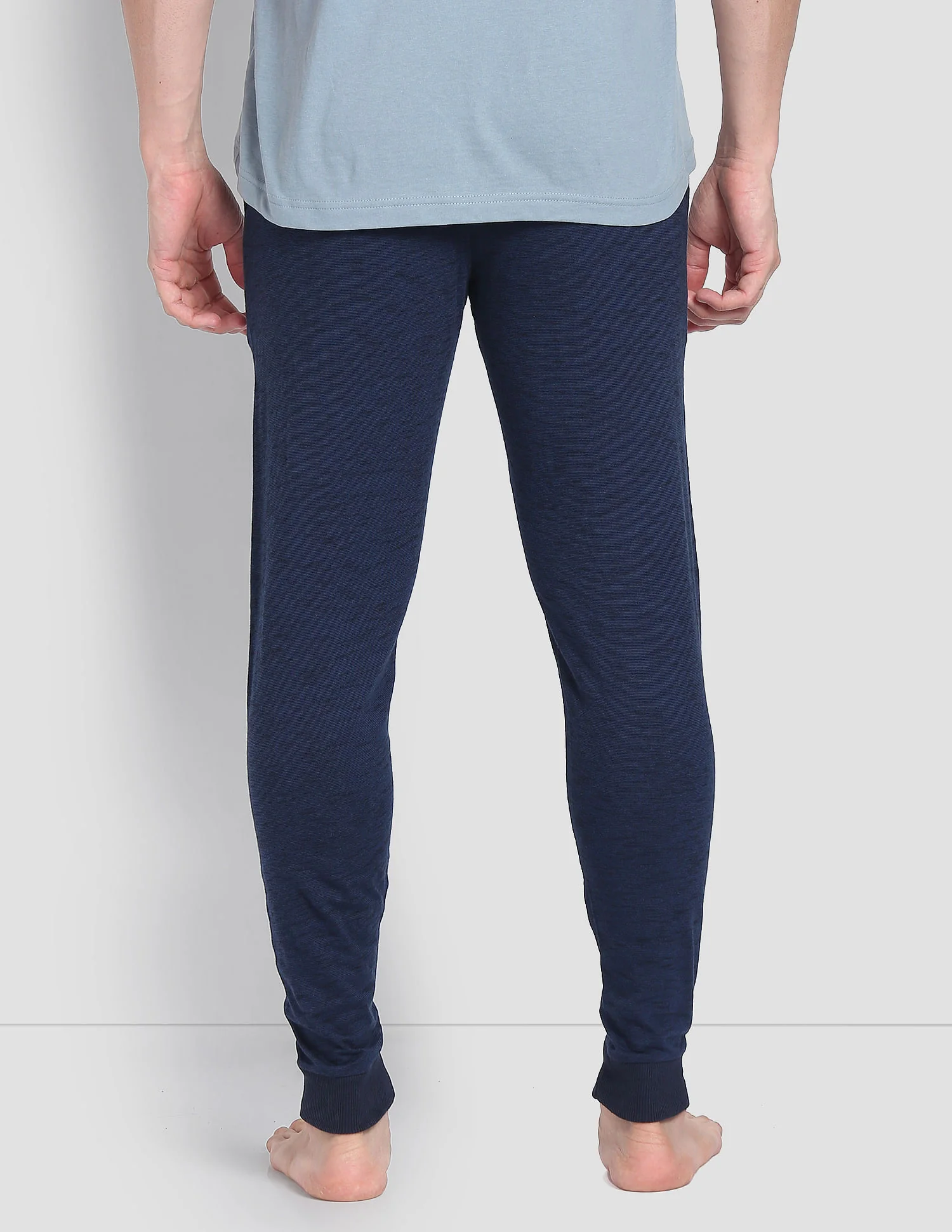 Heathered Drawstring Waist LJ004 Joggers - Pack Of 1 - Image 5