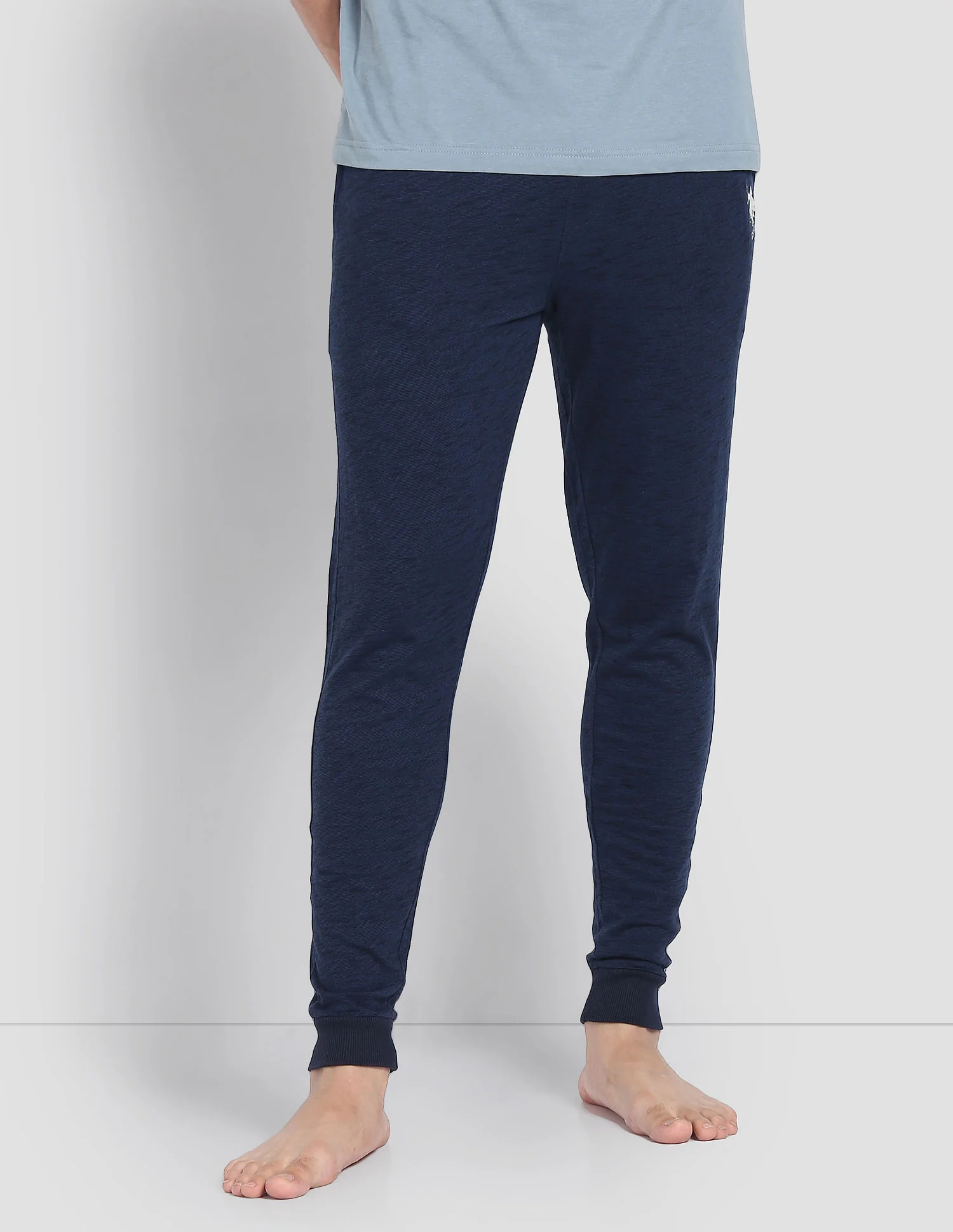 Heathered Drawstring Waist LJ004 Joggers - Pack Of 1 - Image 6