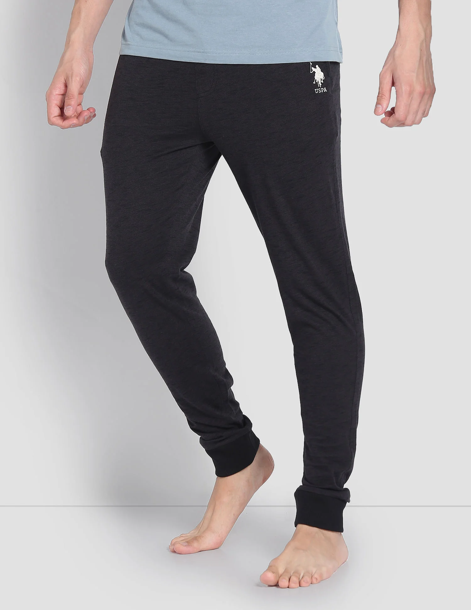 Heathered Drawstring Waist LJ004 Joggers - Pack Of 1 - Image 4