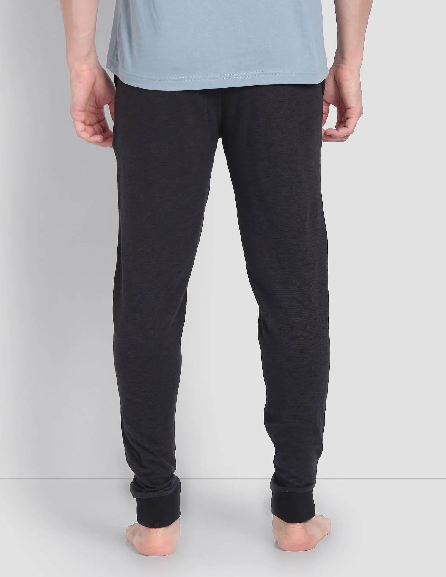 Heathered Drawstring Waist LJ004 Joggers - Pack Of 1 - Image 5