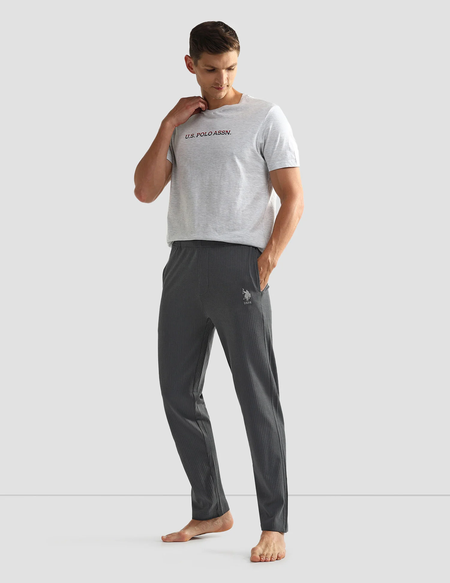 All Over Check OELP4 Lounge Track Pants - Pack Of 1 - Image 3
