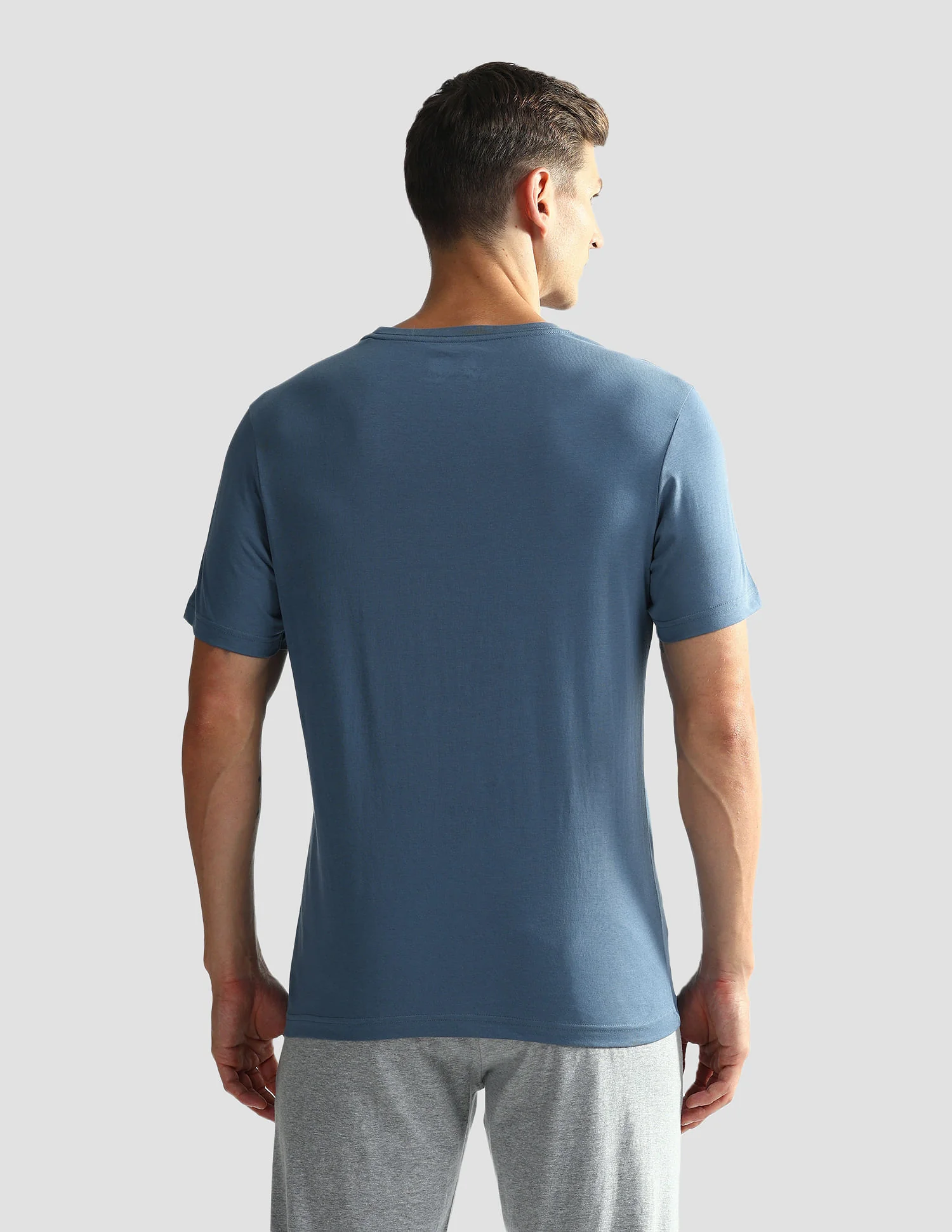 Brand Print Cotton OEE03 Lounge T-Shirt - Pack Of 2 - Image 10