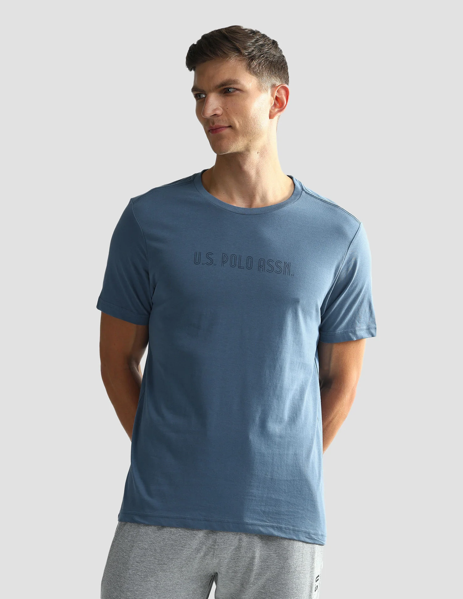 Brand Print Cotton OEE03 Lounge T-Shirt - Pack Of 2 - Image 8