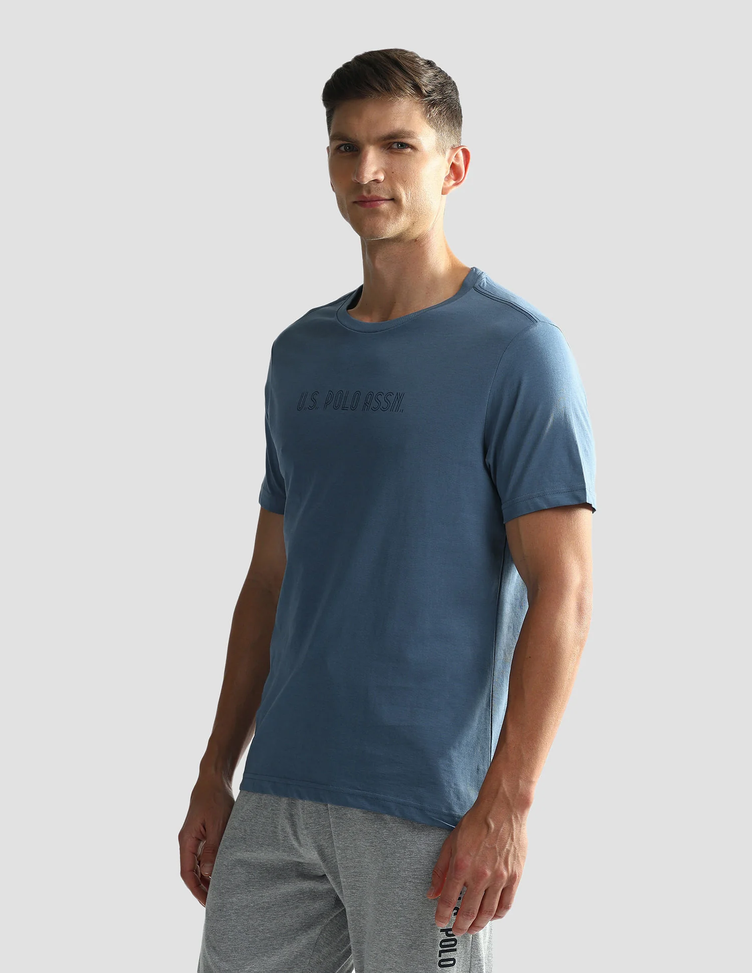 Brand Print Cotton OEE03 Lounge T-Shirt - Pack Of 2 - Image 9