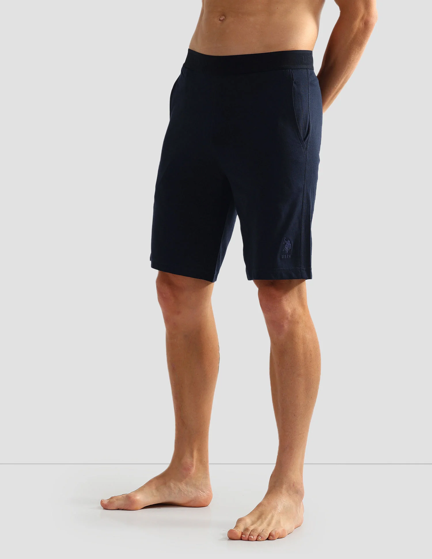 Mid Rise Solid LS001 Shorts - Pack Of 1 - Image 4