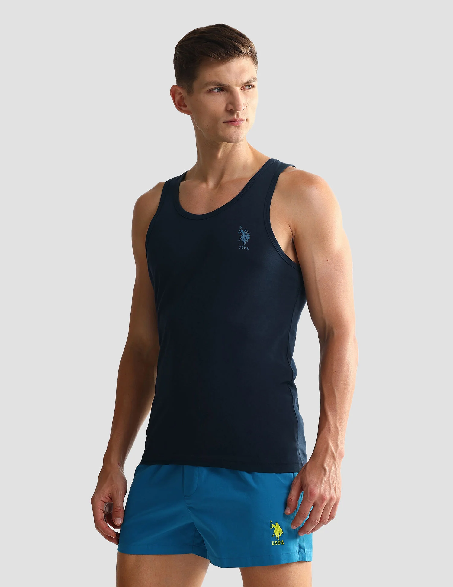 Solid Cotton OEV05 Vest - Pack Of 2 - Image 4