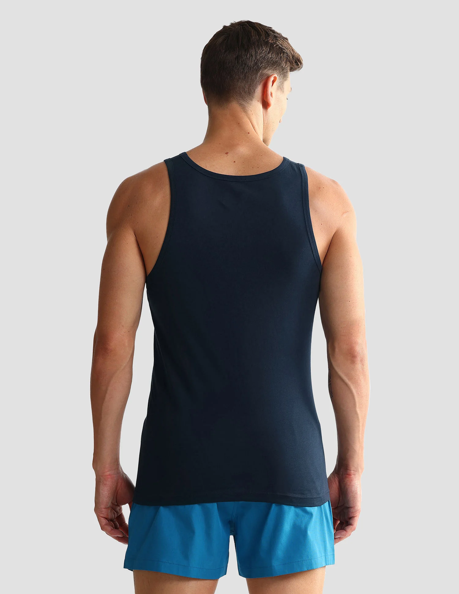 Solid Cotton OEV05 Vest - Pack Of 2 - Image 5