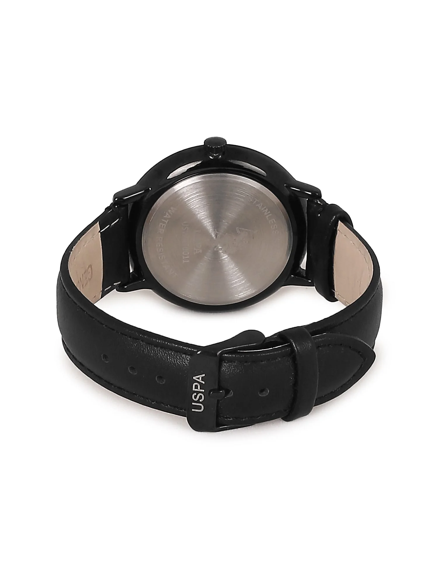 Leather Strap Analog Watch - Image 3