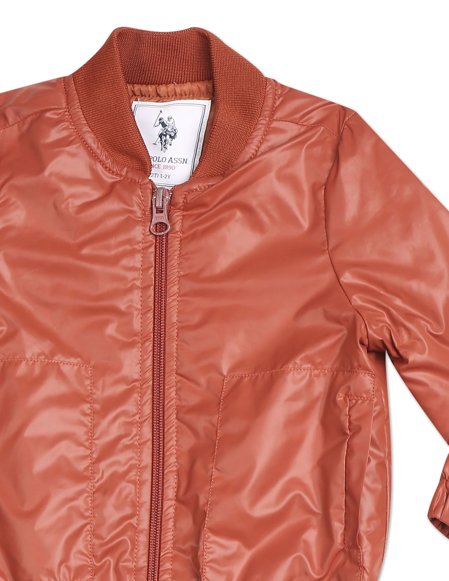 Long Sleeve High Neck Jacket - Image 4