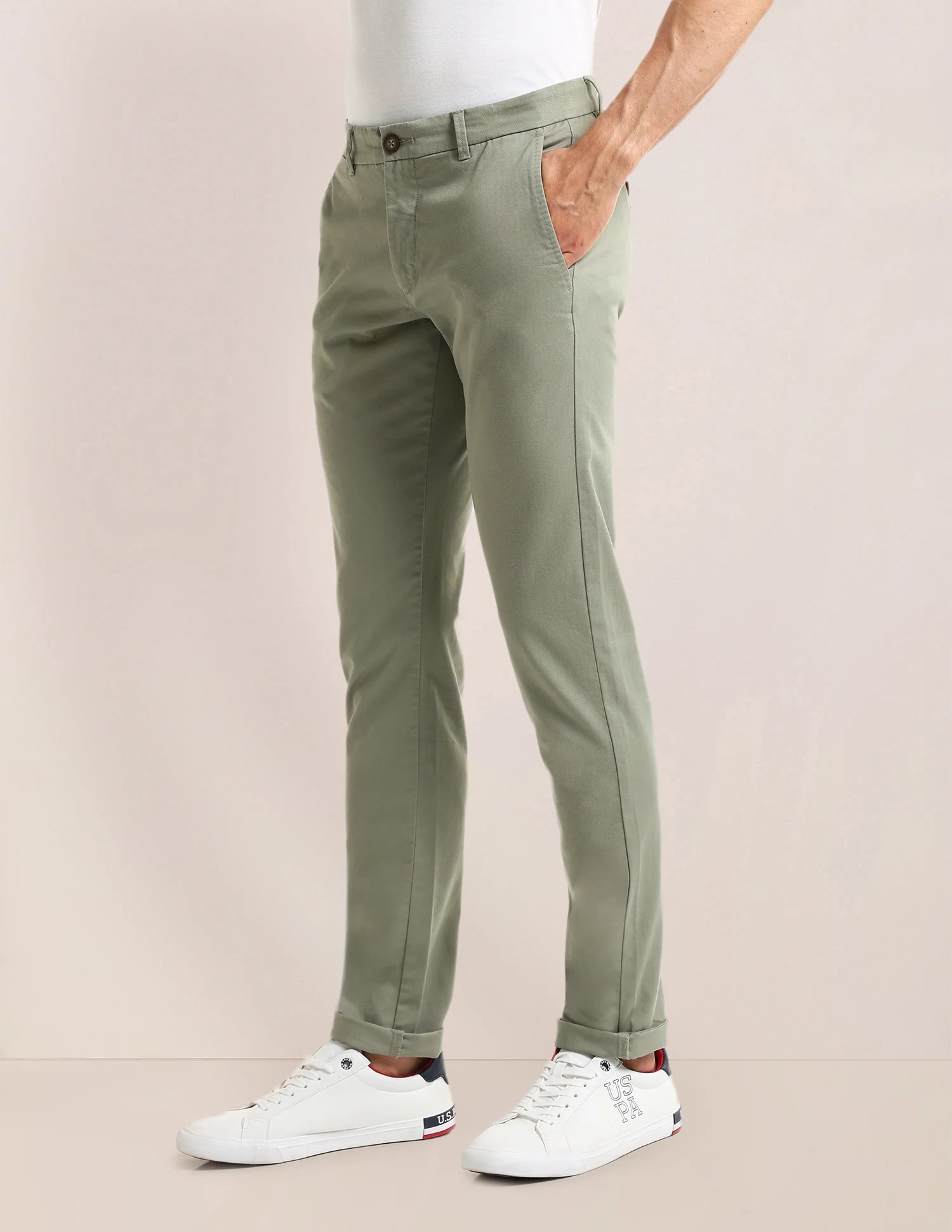 Denver Slim Fit Regular Trousers - Image 4
