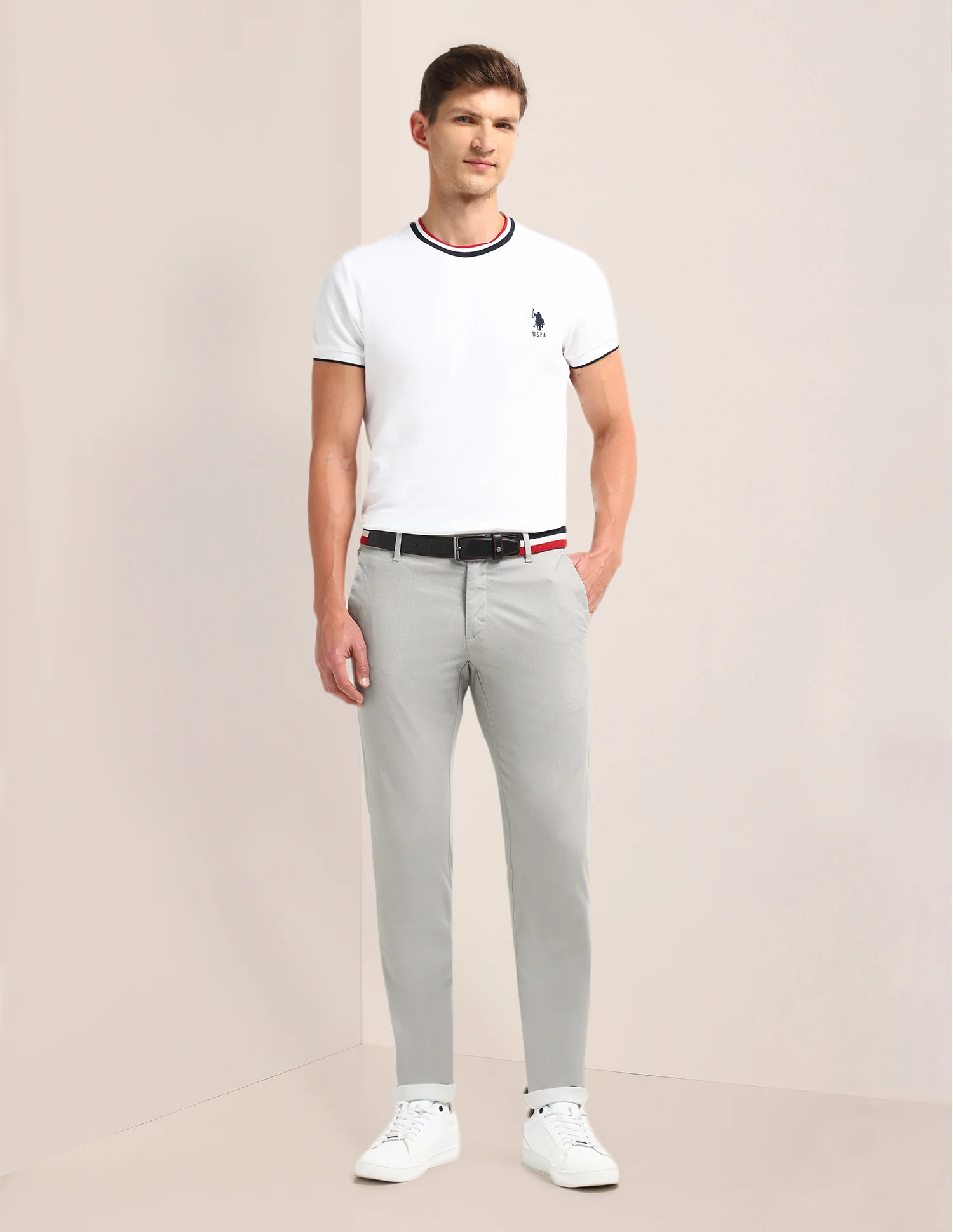 Denver Slim Fit Regular Trousers - Image 3