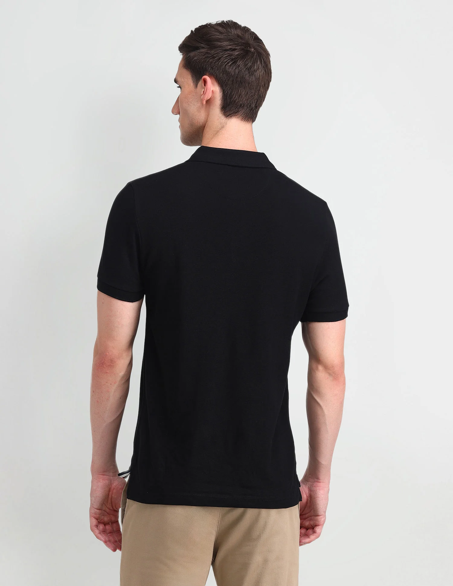 Brand Embroidered Cotton Polo Shirt - Image 5