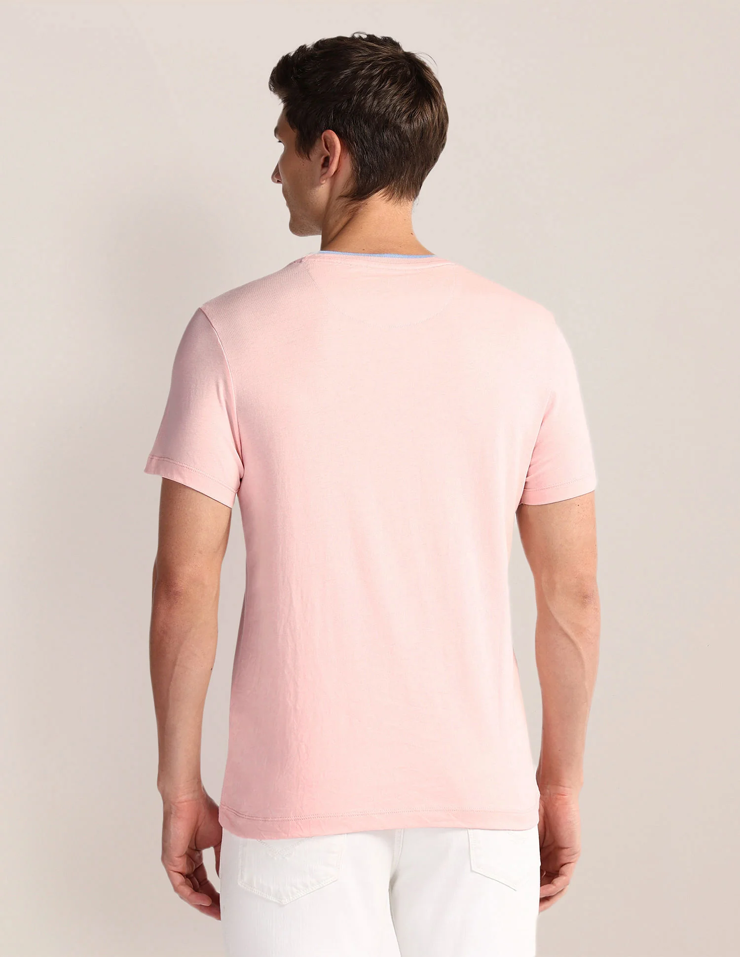 Brand Print Slim T-Shirt - Image 5