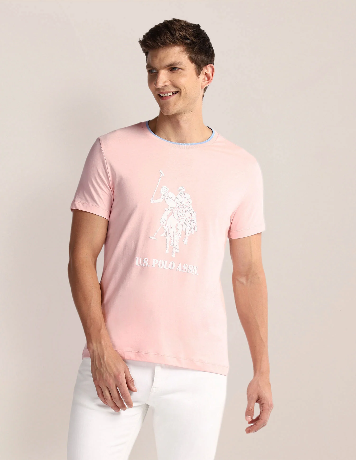 Brand Print Slim T-Shirt - Image 6