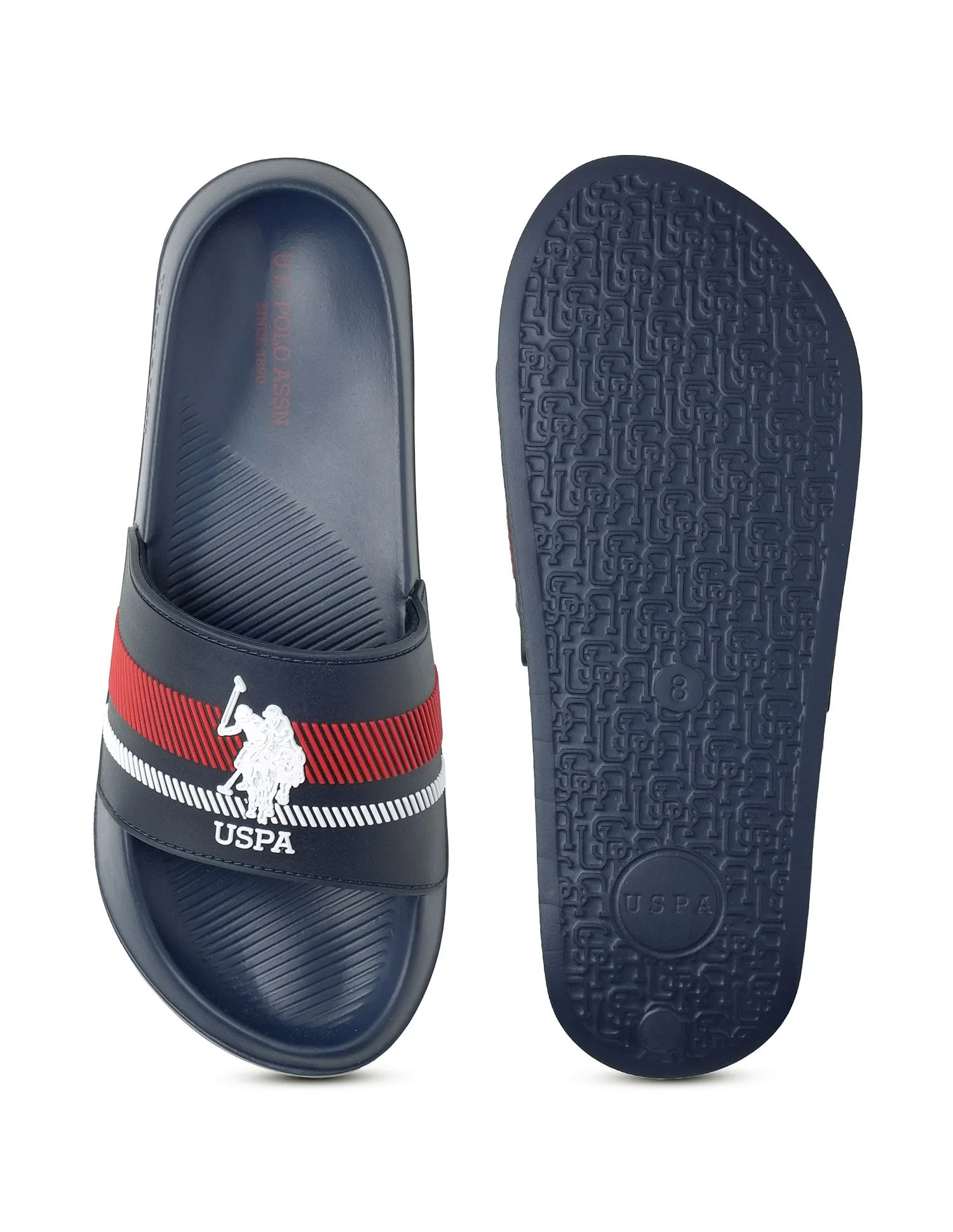 Men Rafa Brand Printed Sliders - Image 6