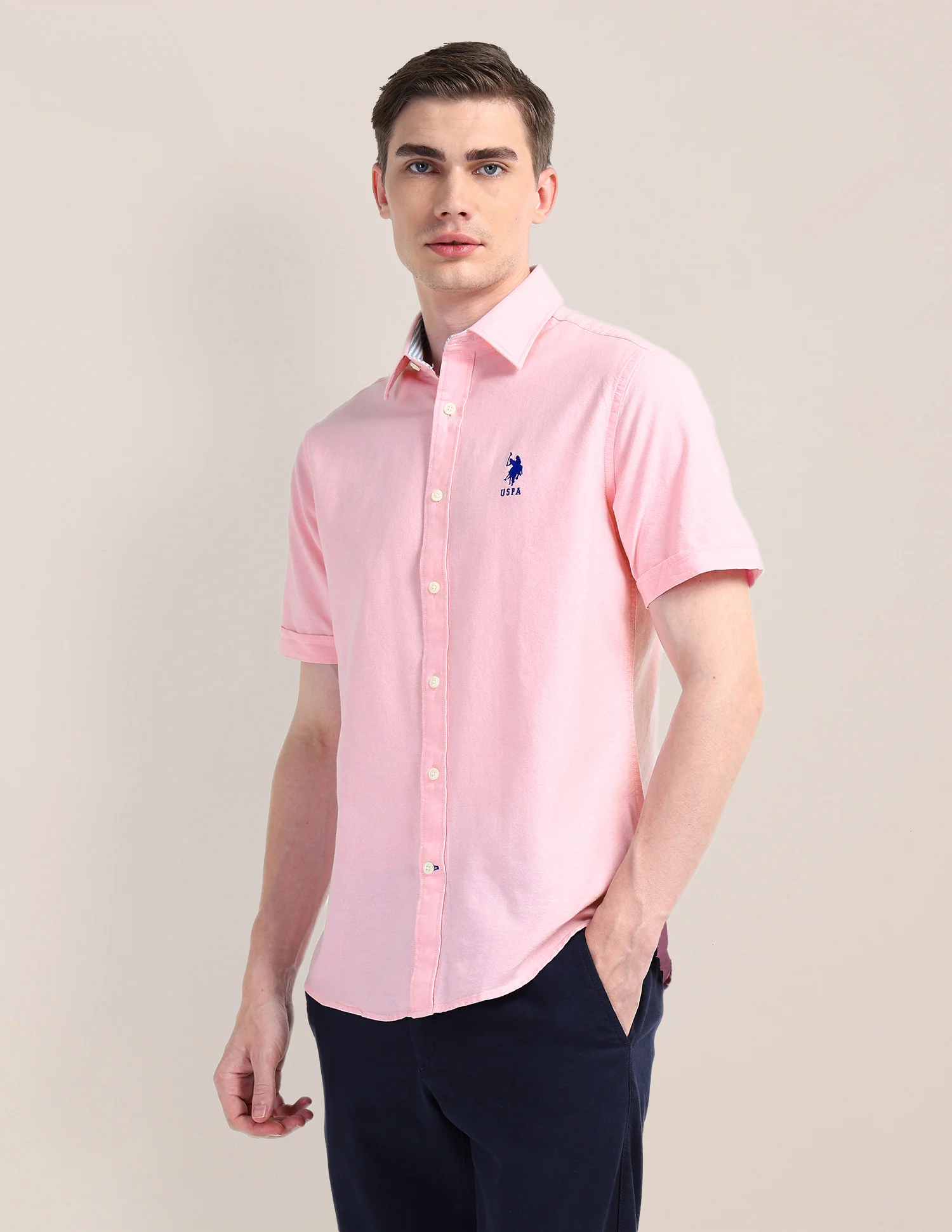 Solid Regular Fit Shirt - Image 4