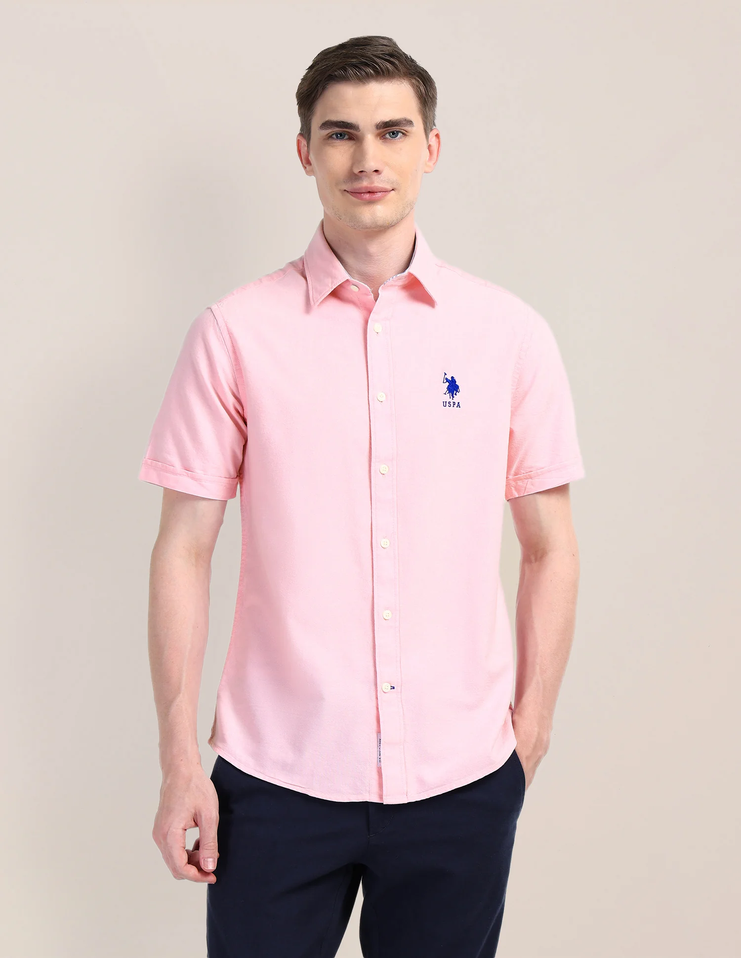Solid Regular Fit Shirt - Image 6