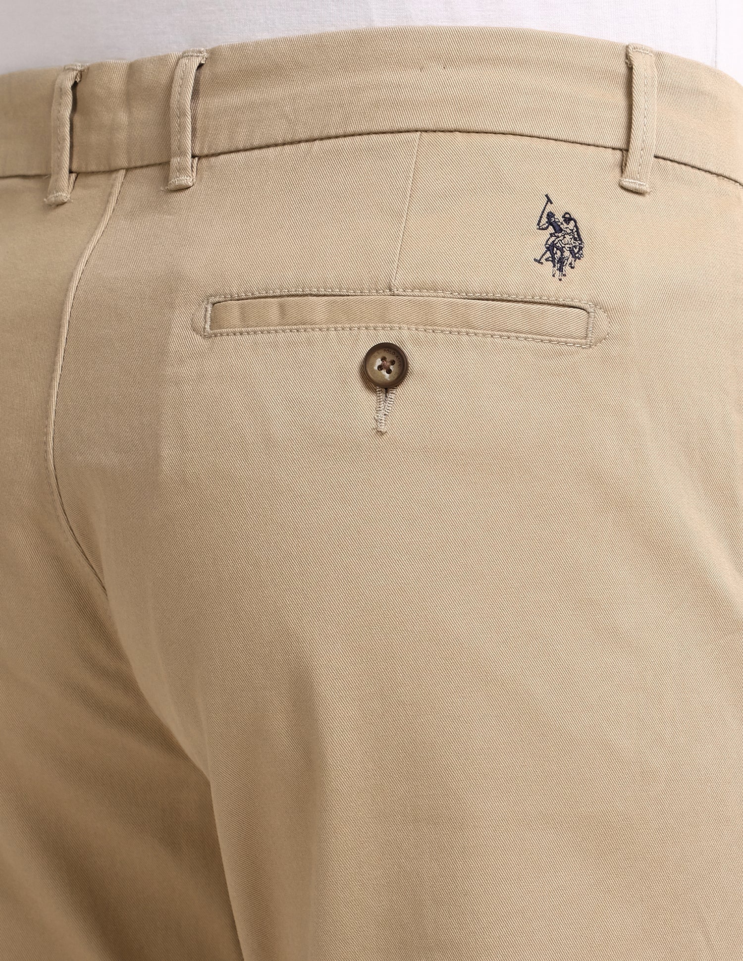 Riley Straight Fit Twill Trousers - Image 8