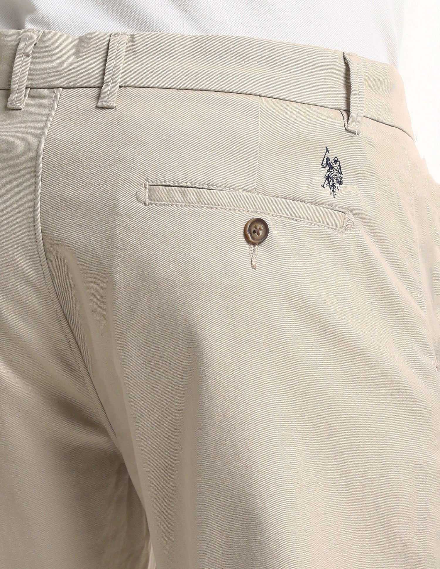 Riley Straight Fit Twill Trousers - Image 7