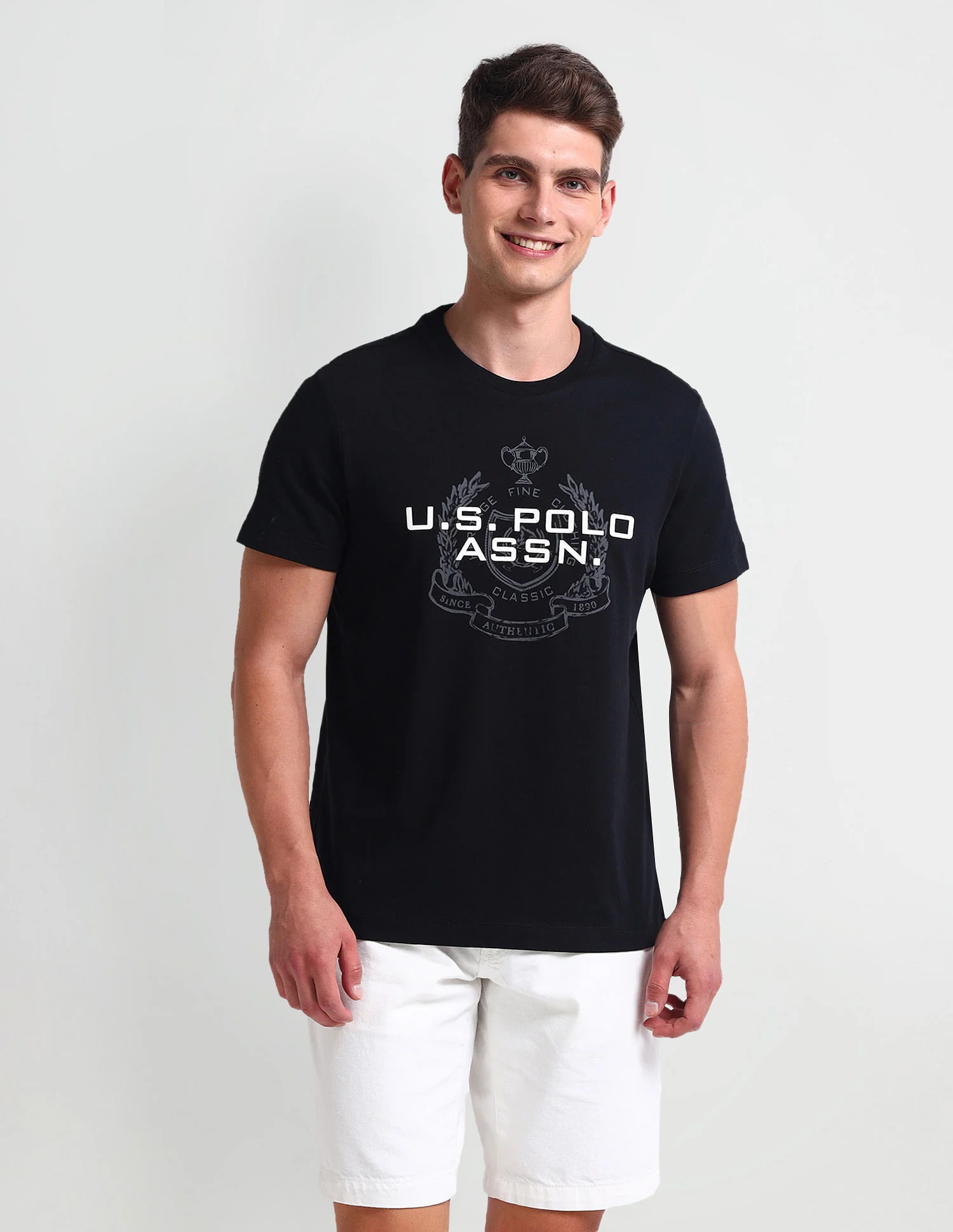 Muscle Fit Brand Print T-Shirt - Image 6