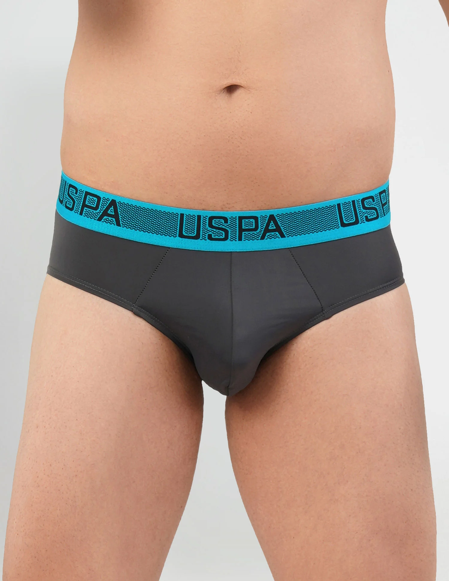 Nylon Spandex Solid I708 Active Briefs - Pack Of 1 - Image 3