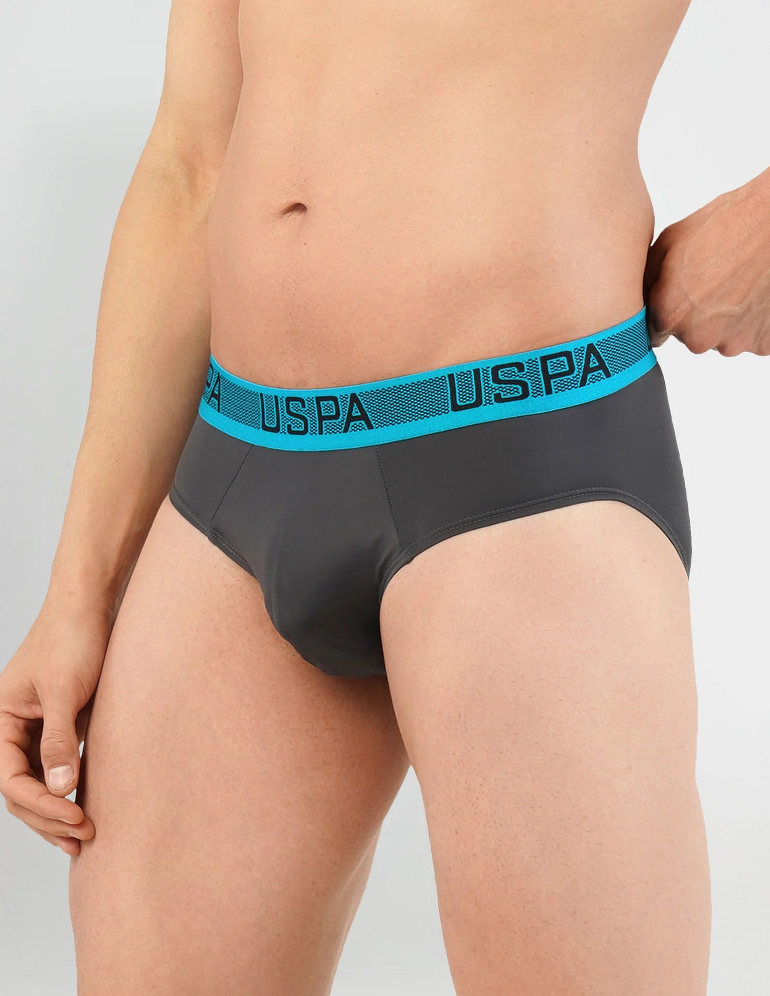 Nylon Spandex Solid I708 Active Briefs - Pack Of 1 - Image 4
