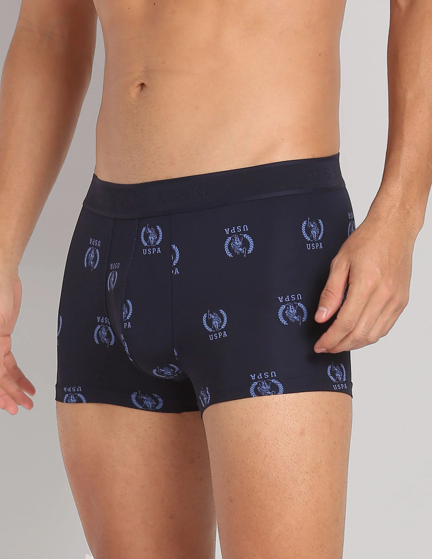Nylon Stretch Printed AT002 Active Trunks - Pack Of 1 - Image 4