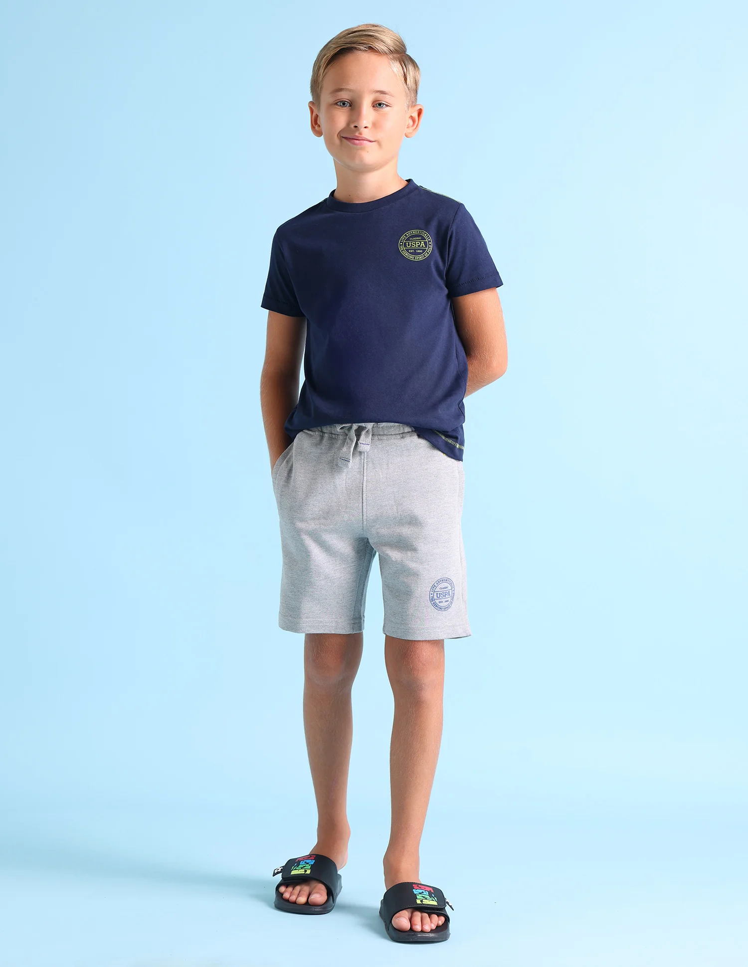Pure Cotton Mid Rise IKSA Shorts - Pack Of 1 - Image 3