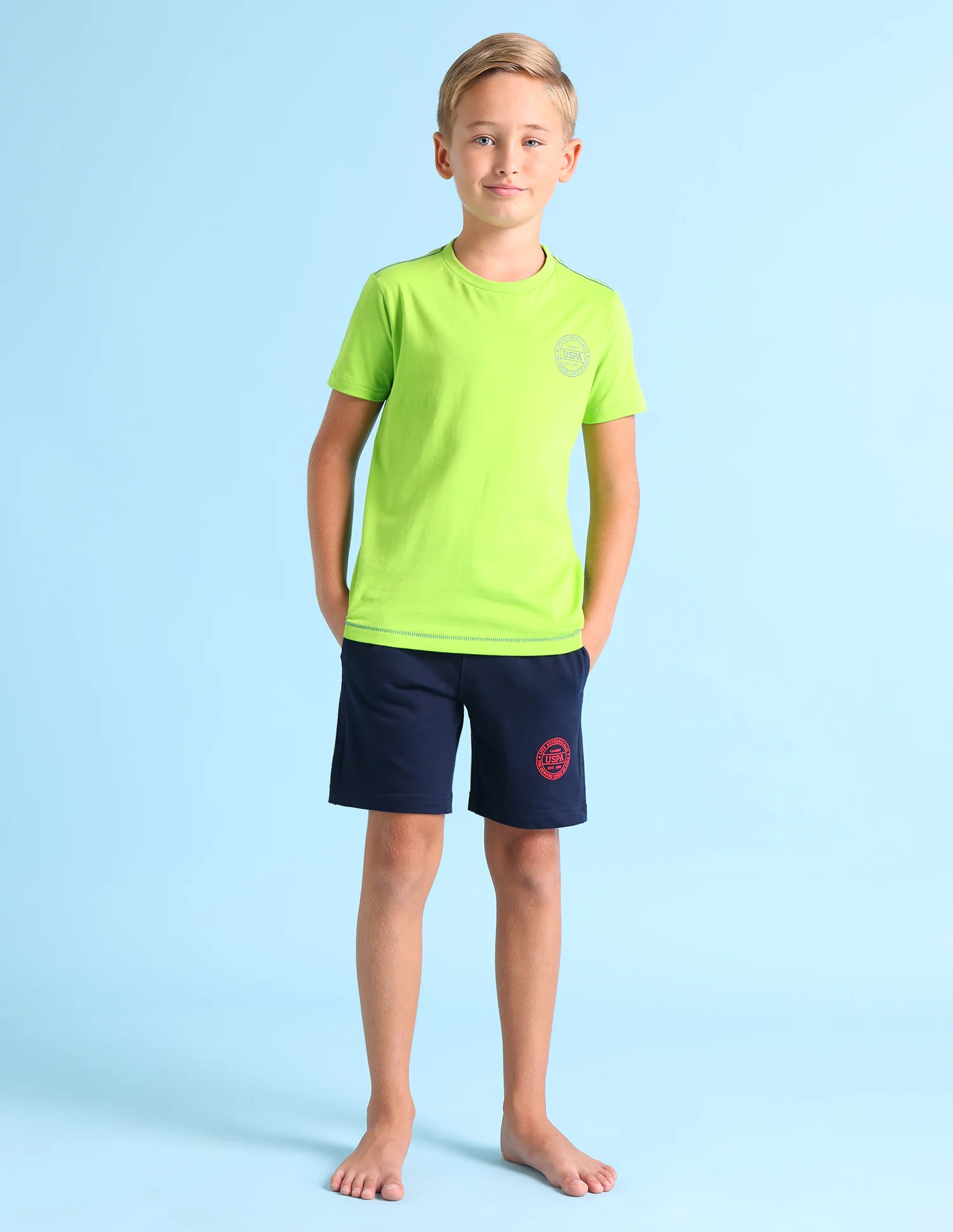 Ribbed Neck Cotton IKEA Lounge T-Shirt - Pack Of 1 - Image 3