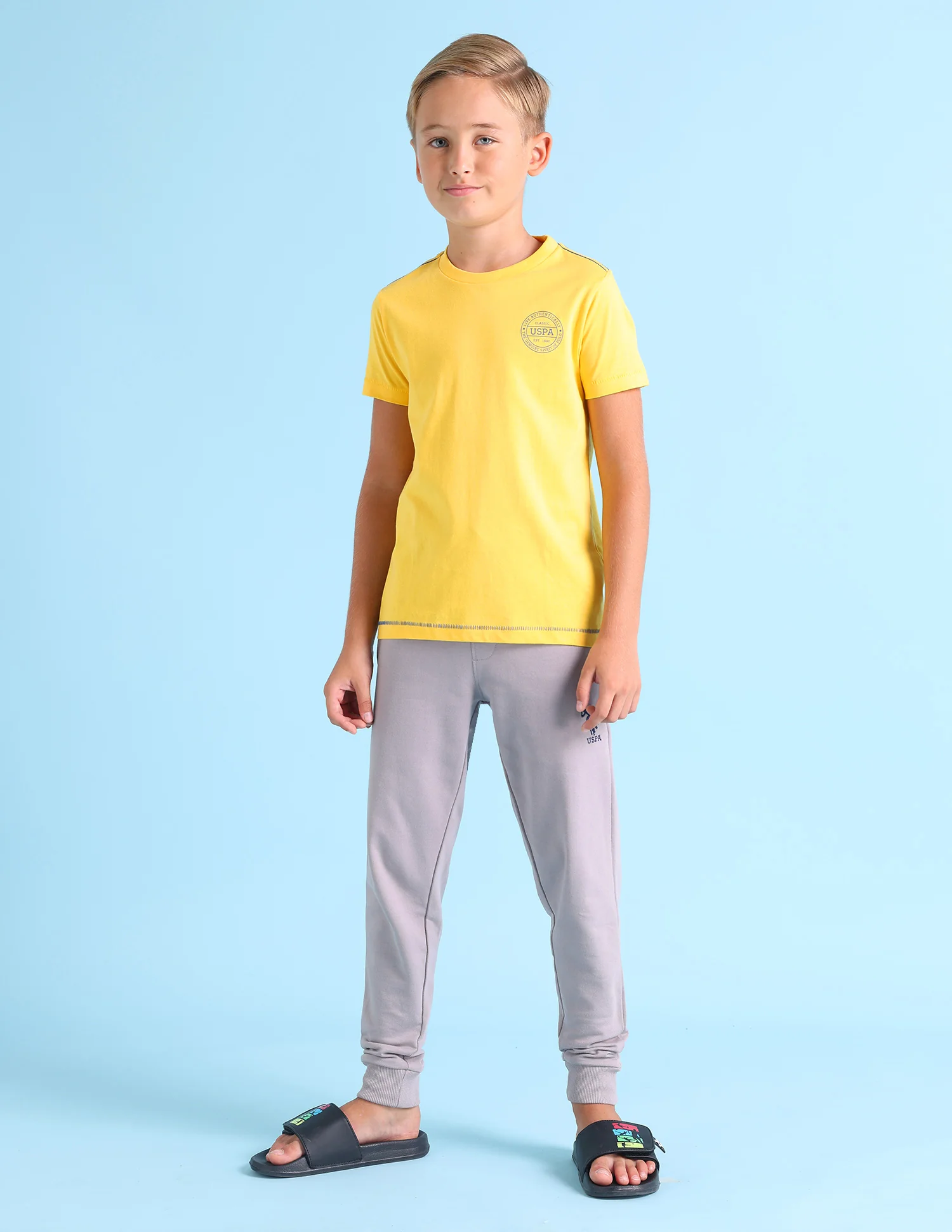 Ribbed Neck Cotton IKEA Lounge T-Shirt - Pack Of 1 - Image 3