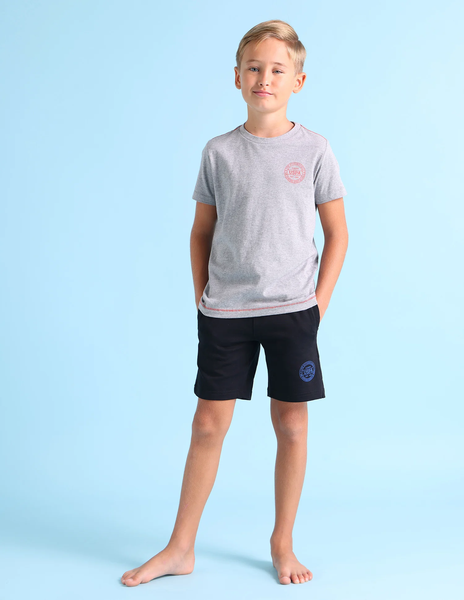 Ribbed Neck Cotton IKEA Lounge T-Shirt - Pack Of 1 - Image 3