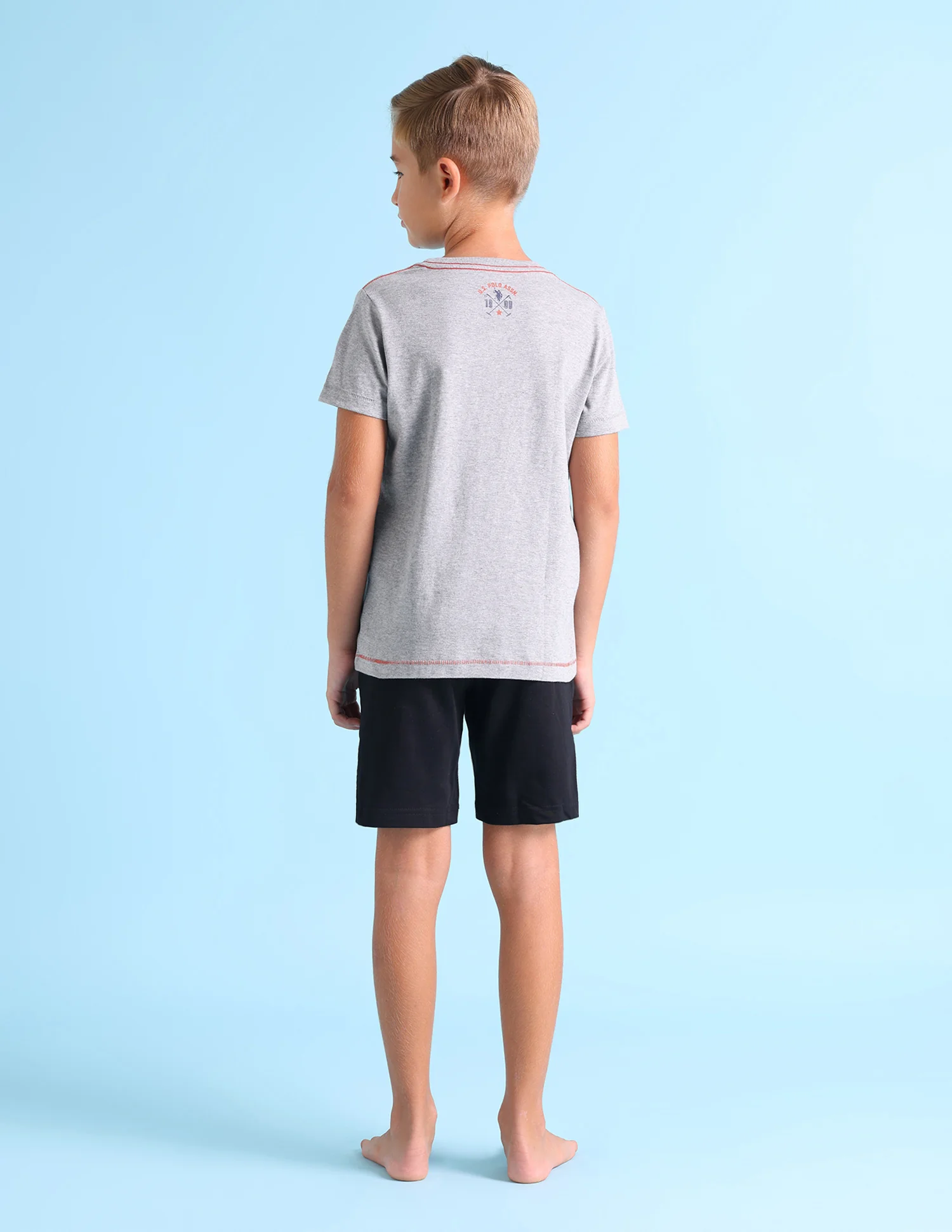 Ribbed Neck Cotton IKEA Lounge T-Shirt - Pack Of 1 - Image 4