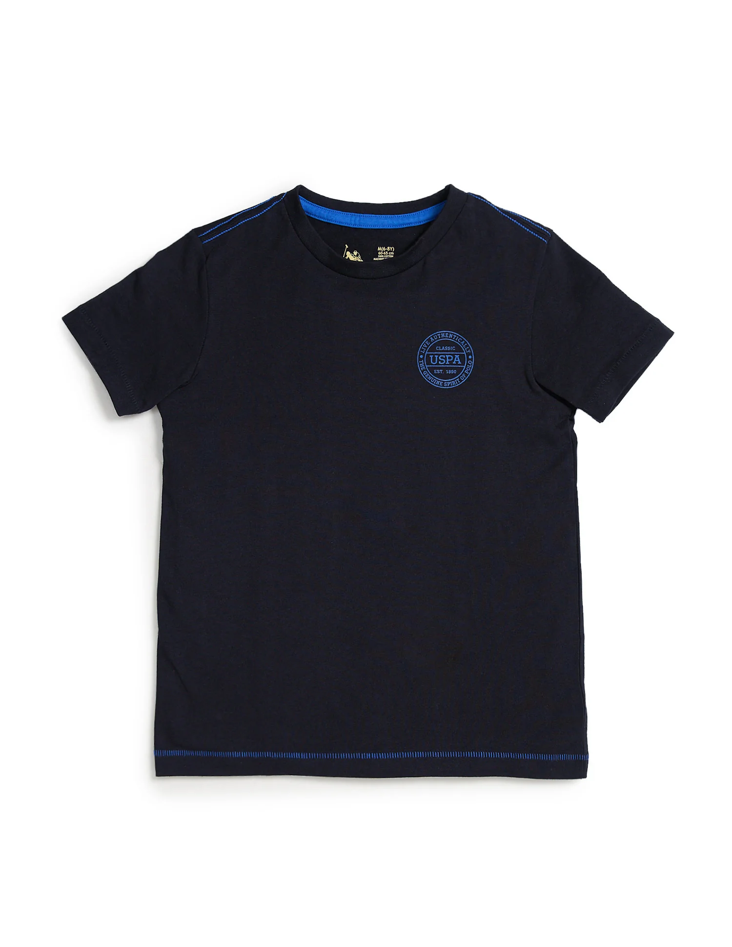 Ribbed Neck Cotton IKEA Lounge T-Shirt - Pack Of 1 - Image 5