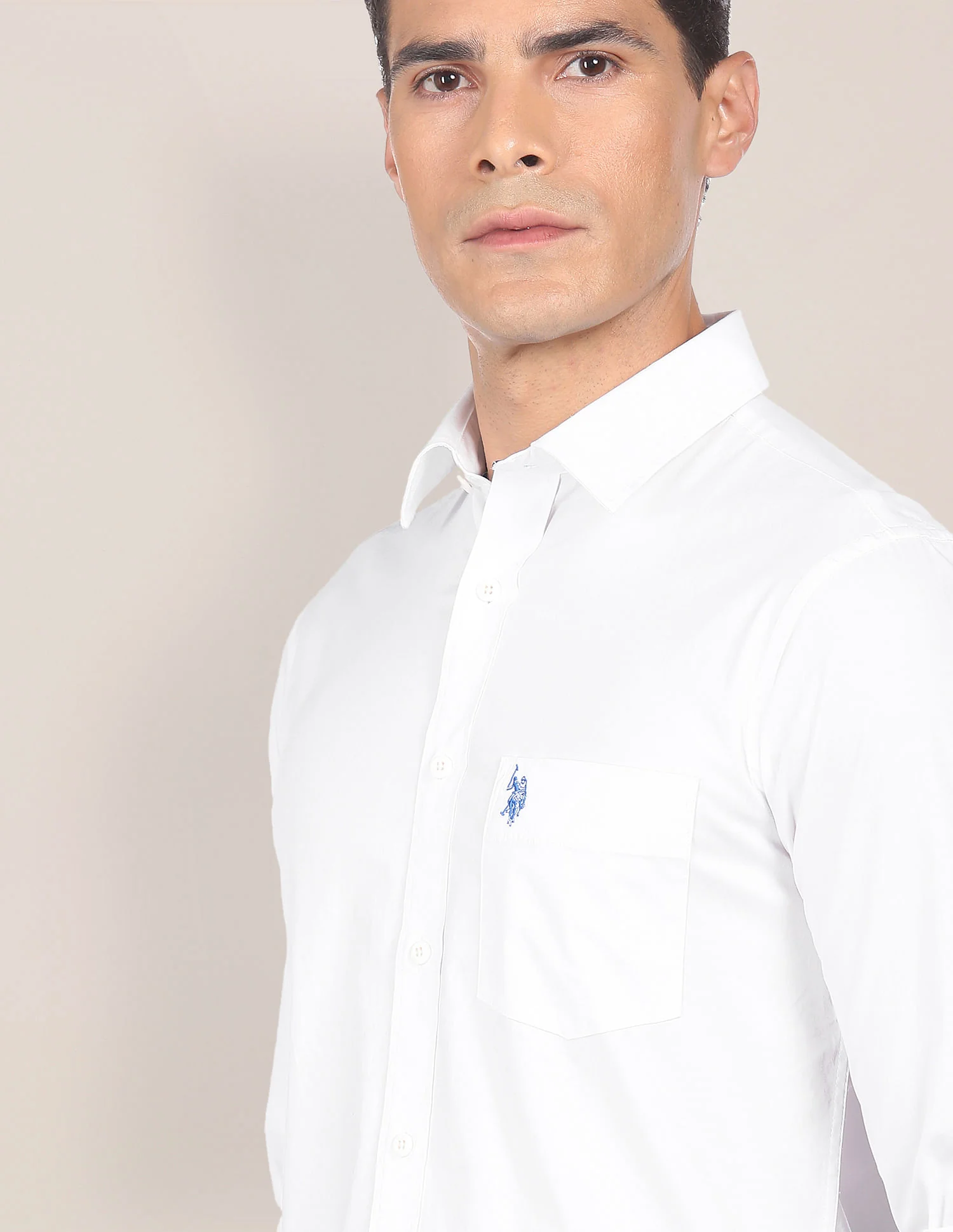 Slim Fit Solid Casual Shirt - Image 7